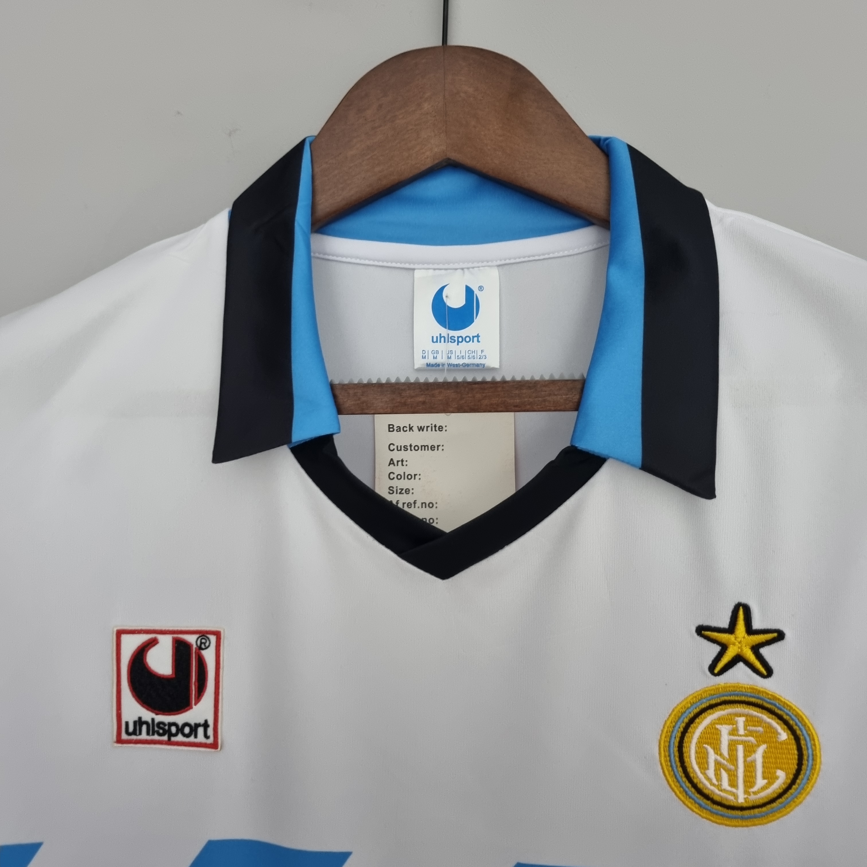 90-91 Inter Milan Away Retro Jersey/90-91 国米客场