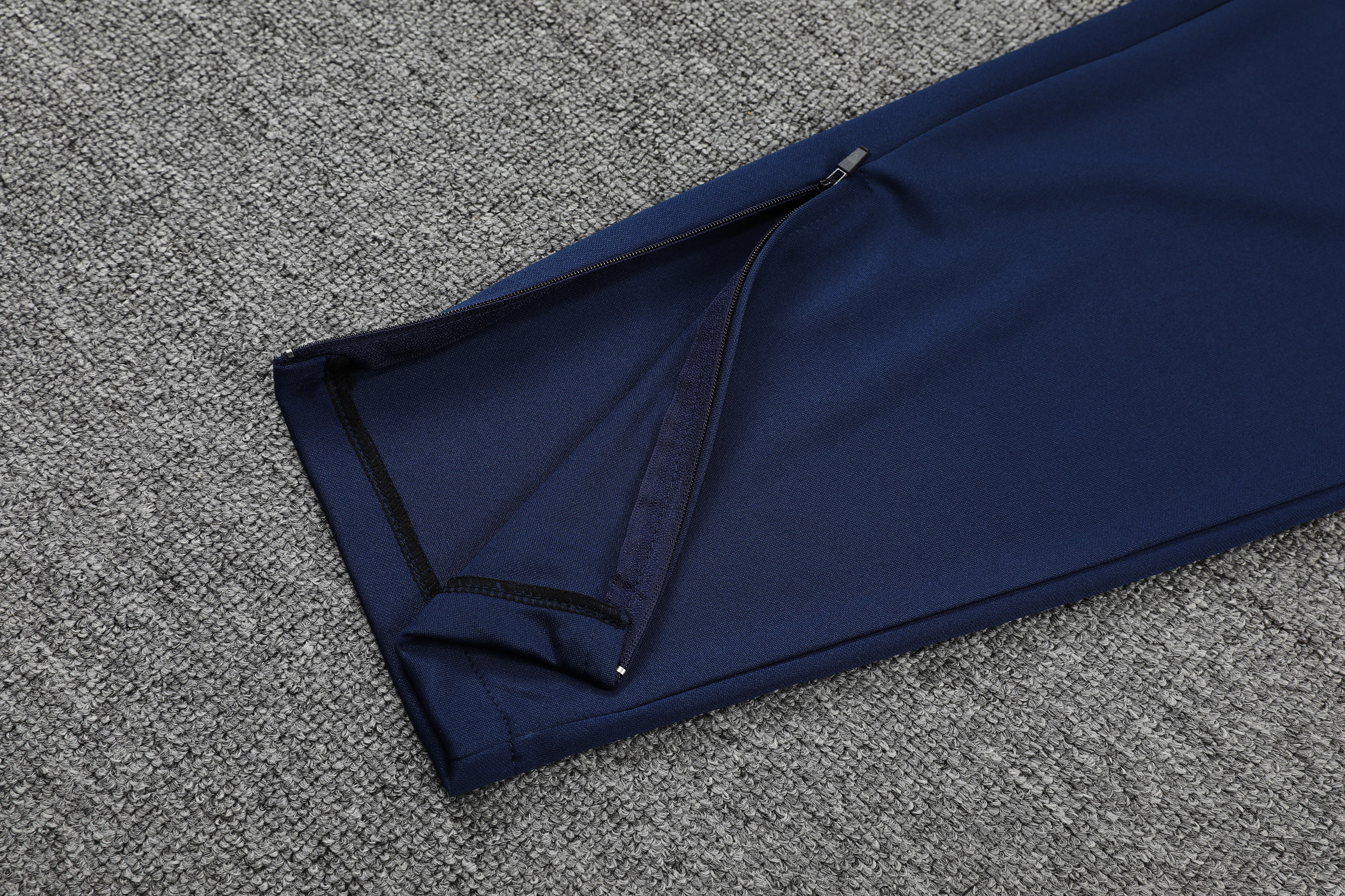 Marseille POLO kit blue and white Short Sleeve Suit