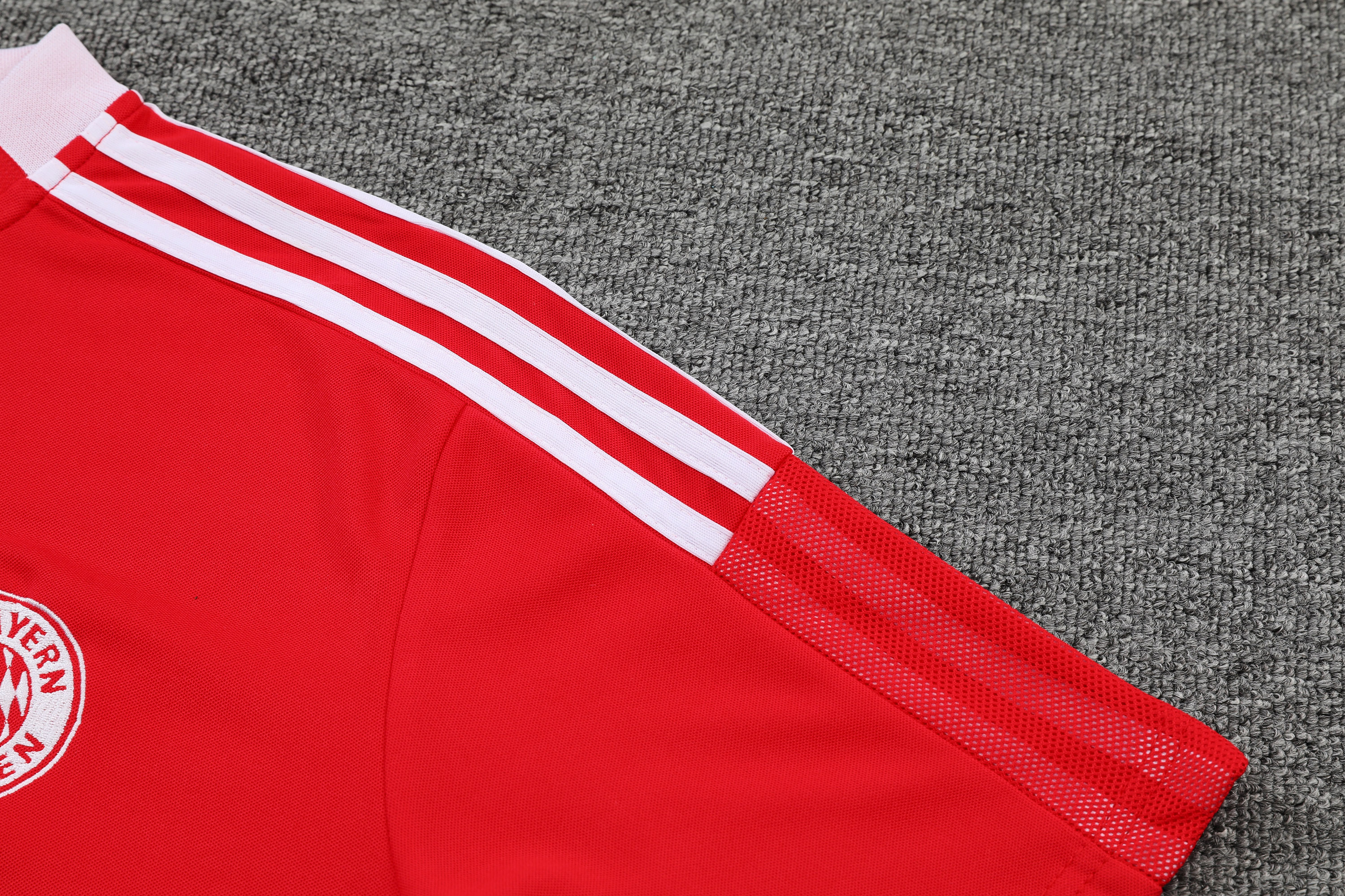 Bayern Munich POLO kit red Short Sleeve Suit
