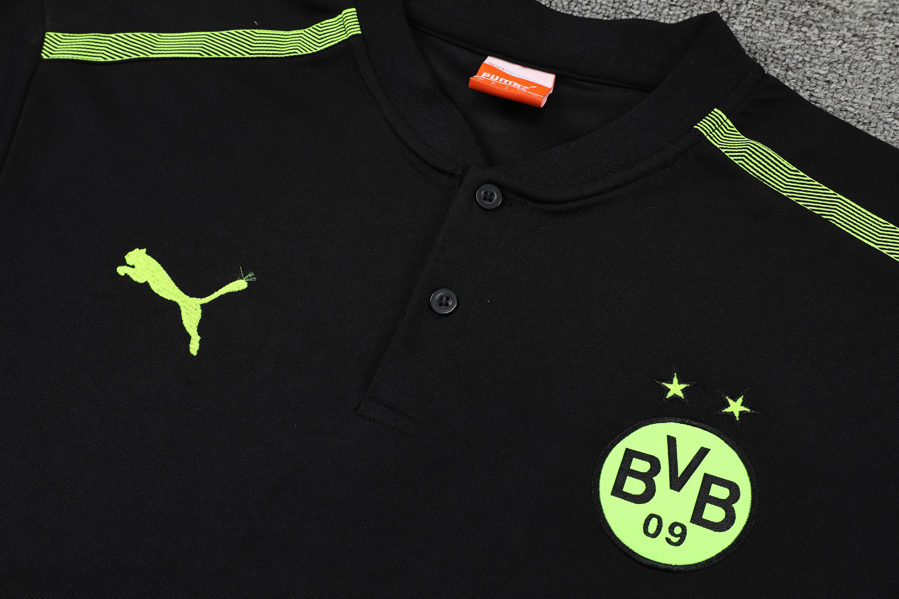 Dortmund POLO Black Short Sleeve Suit