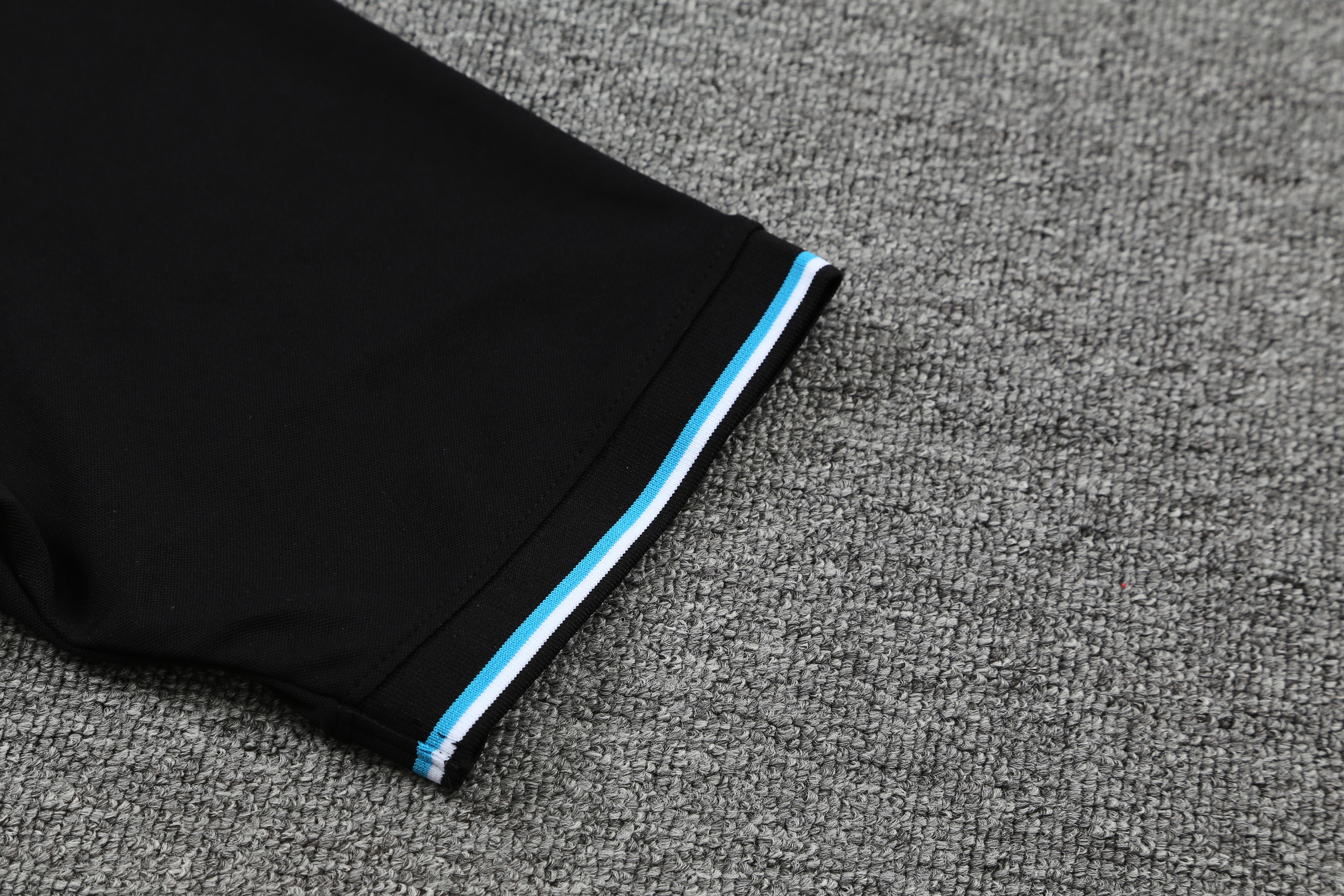 Marseille POLO Black Short Sleeve Suit