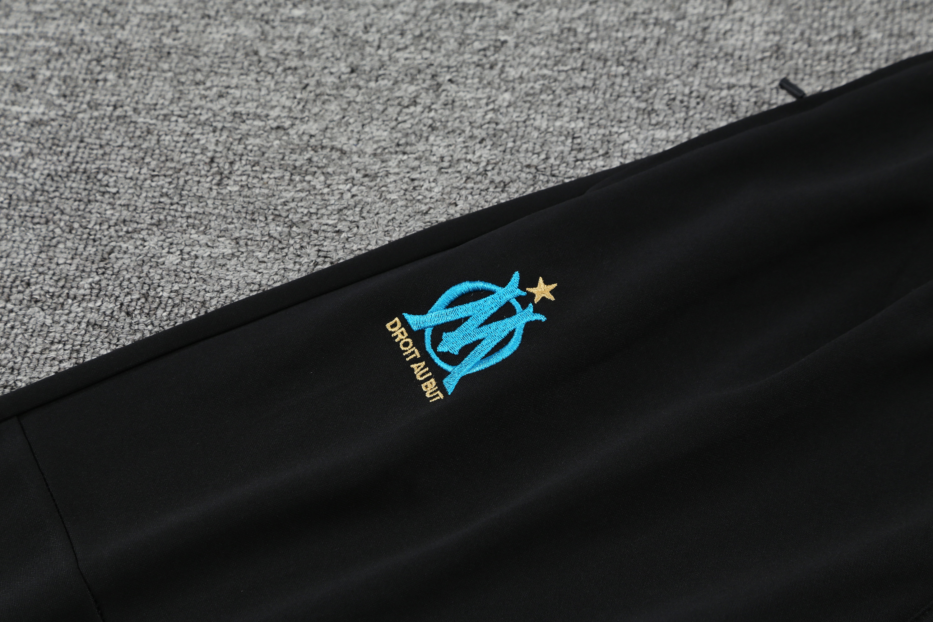 Marseille POLO Black Short Sleeve Suit