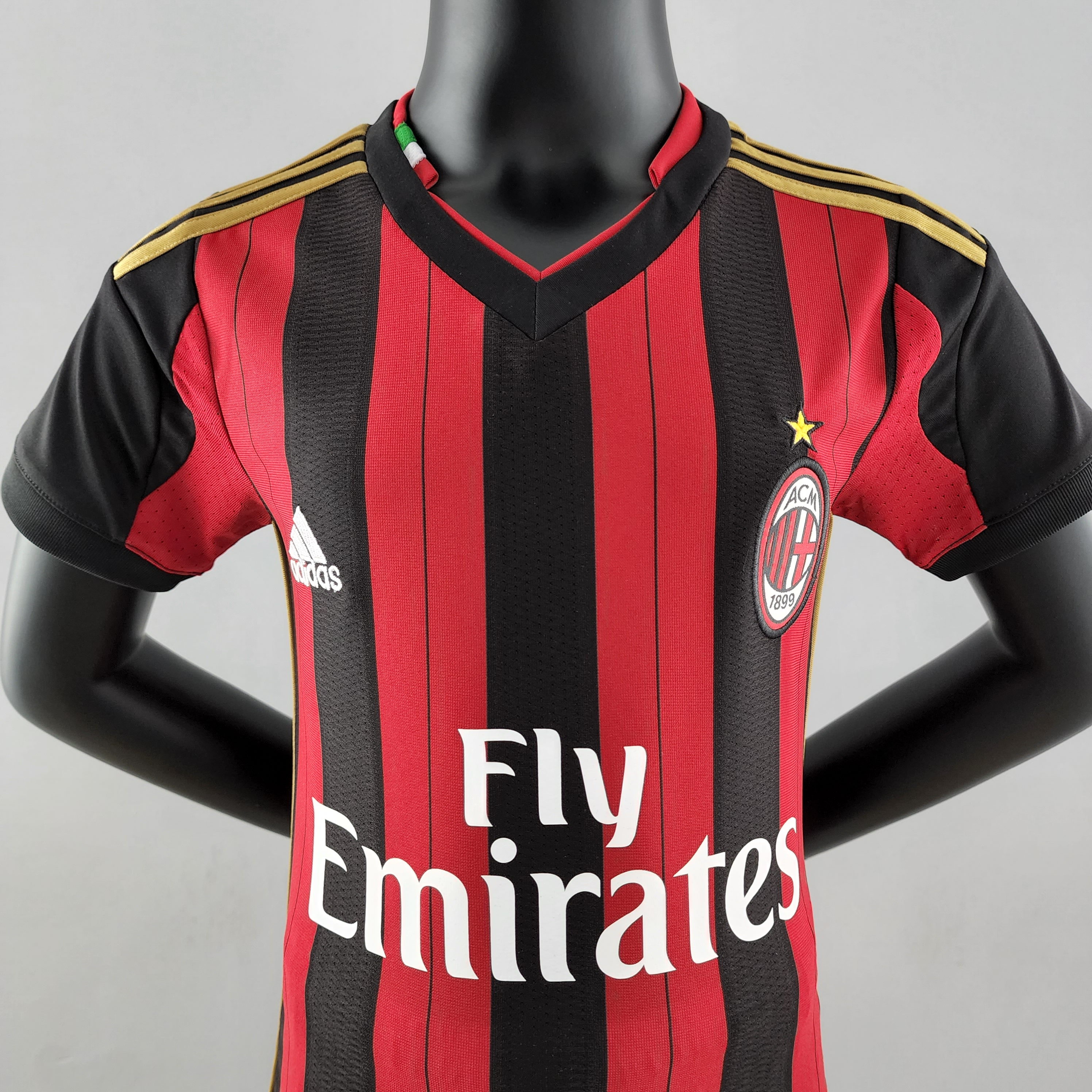Retro 13-14 AC Milan home Kid Kit/13-14AC米兰主场复古童装