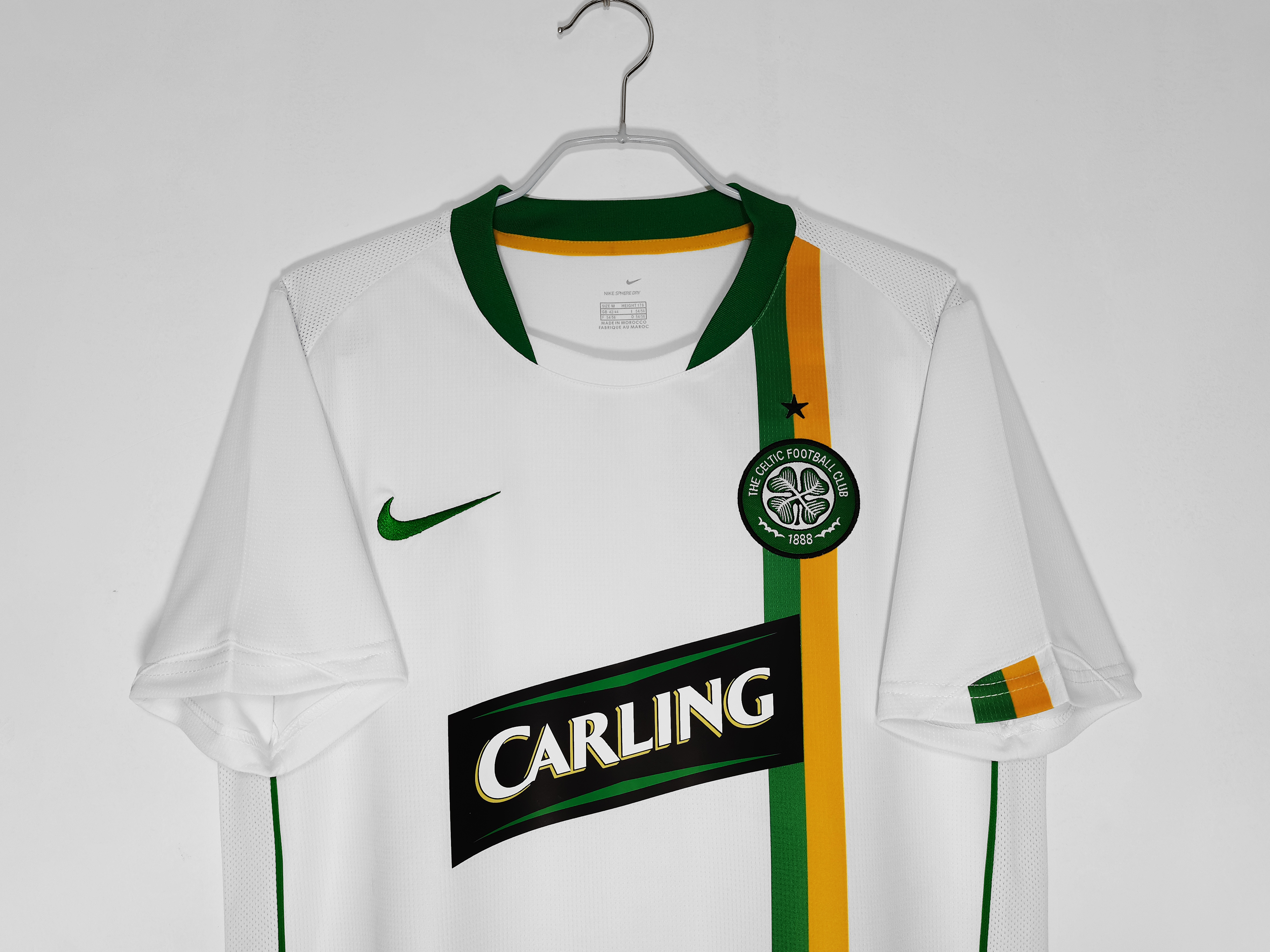 06-07 Celtic Third White Retro Jersey/06-07 凯尔特人第二客场