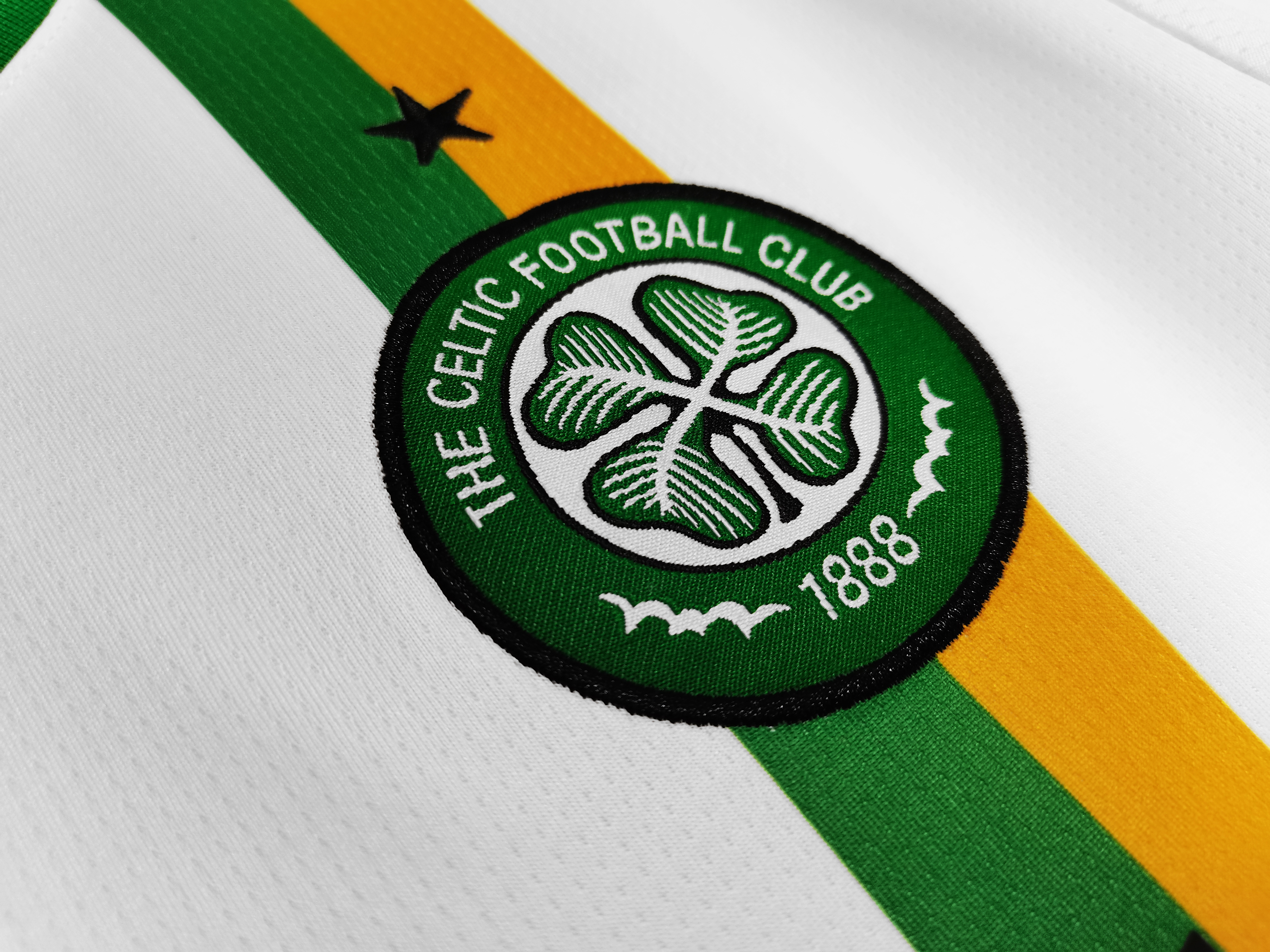 06-07 Celtic Third White Retro Jersey/06-07 凯尔特人第二客场