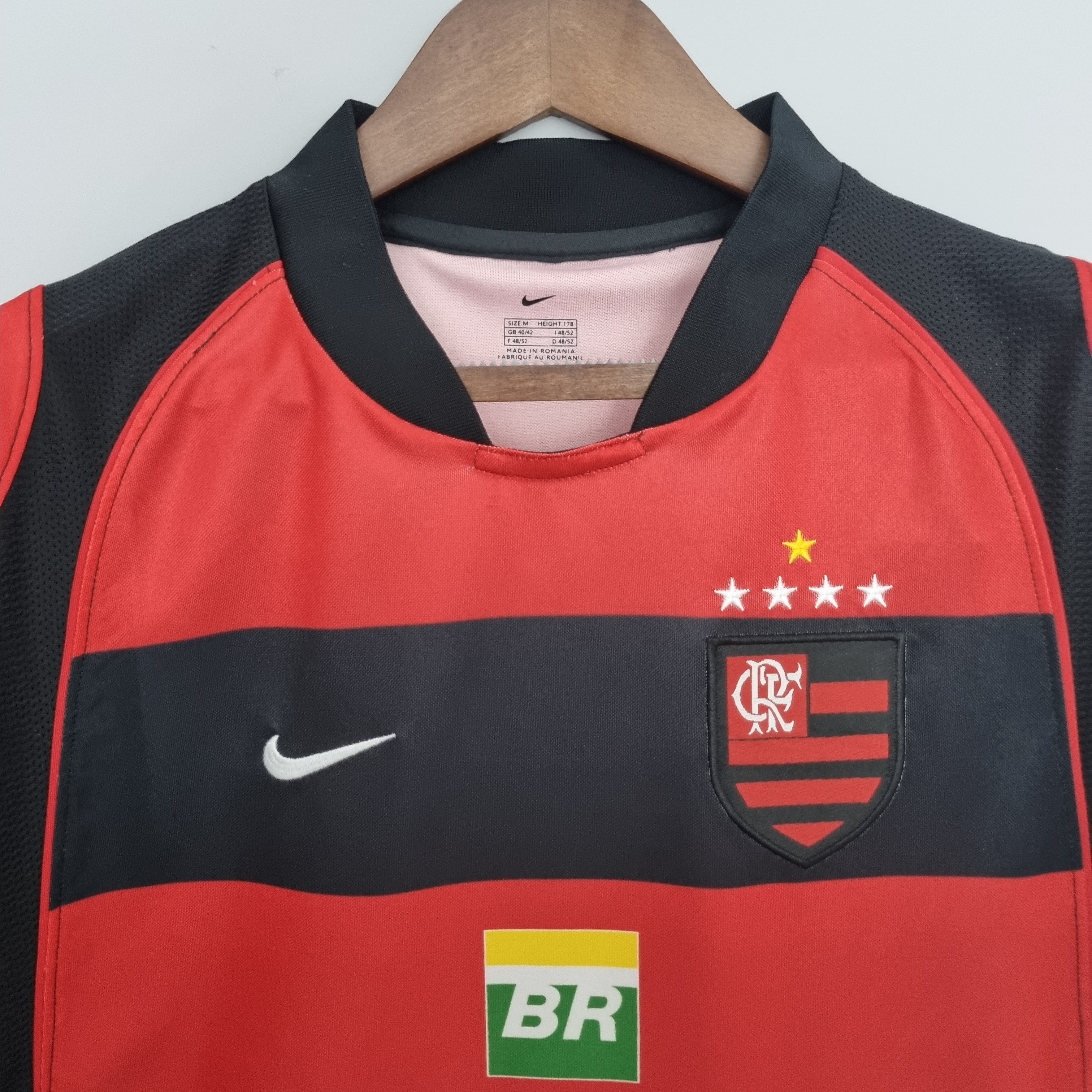 03-04 Flamengo Home Retro Jersey/03-04 弗拉门戈主场