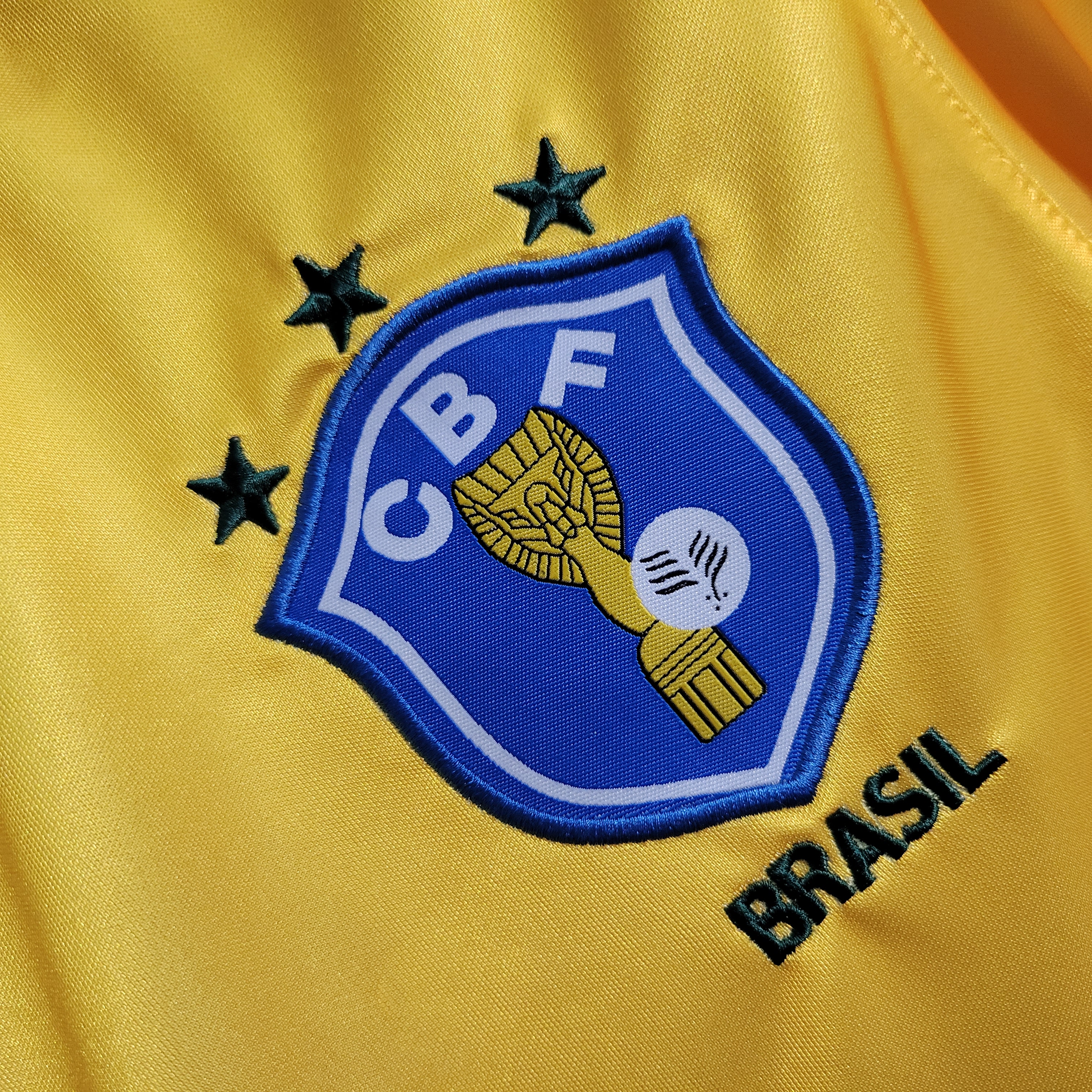 1988-1990 Brazil Home Retro Jersey/88-90巴西主场