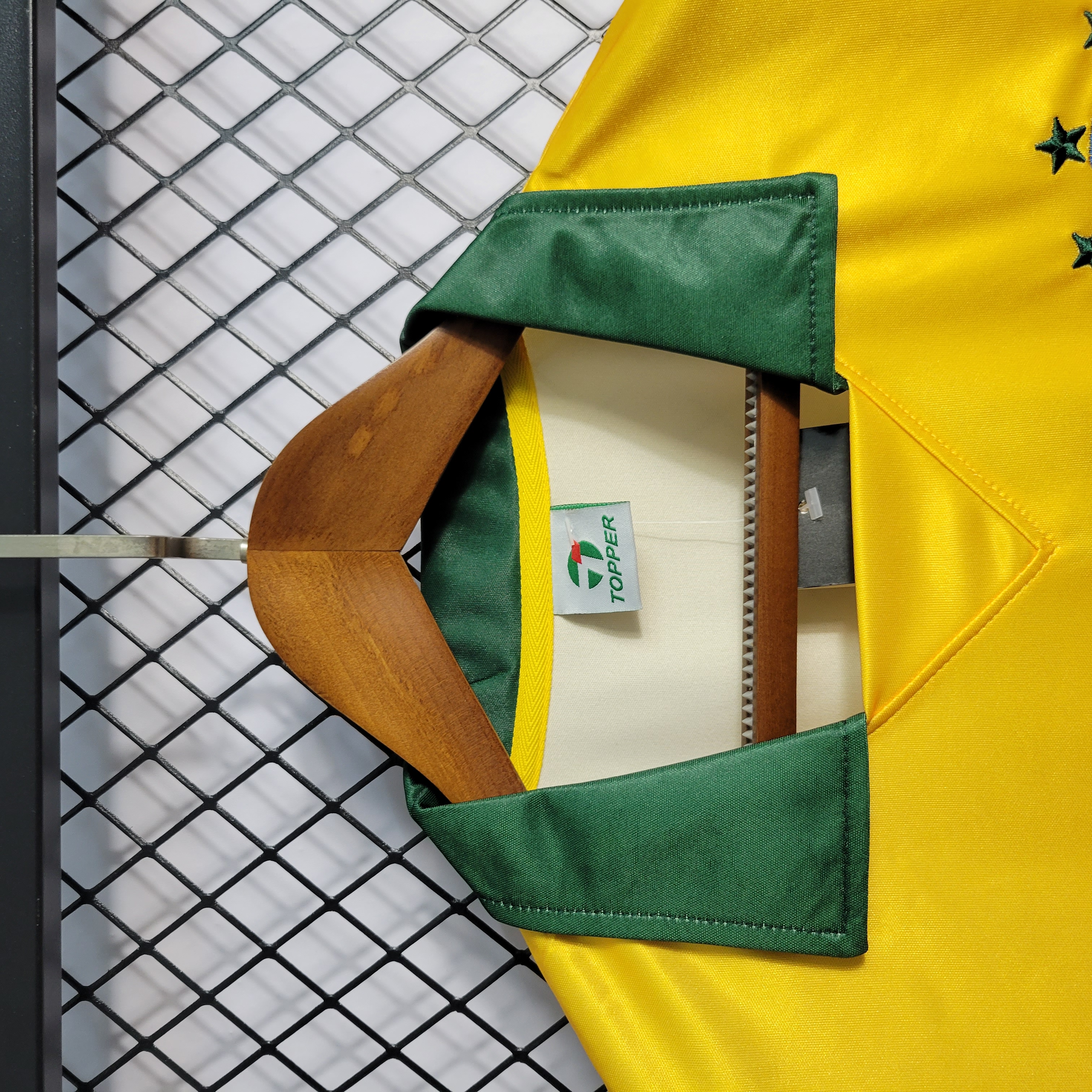 1988-1990 Brazil Home Retro Jersey/88-90巴西主场