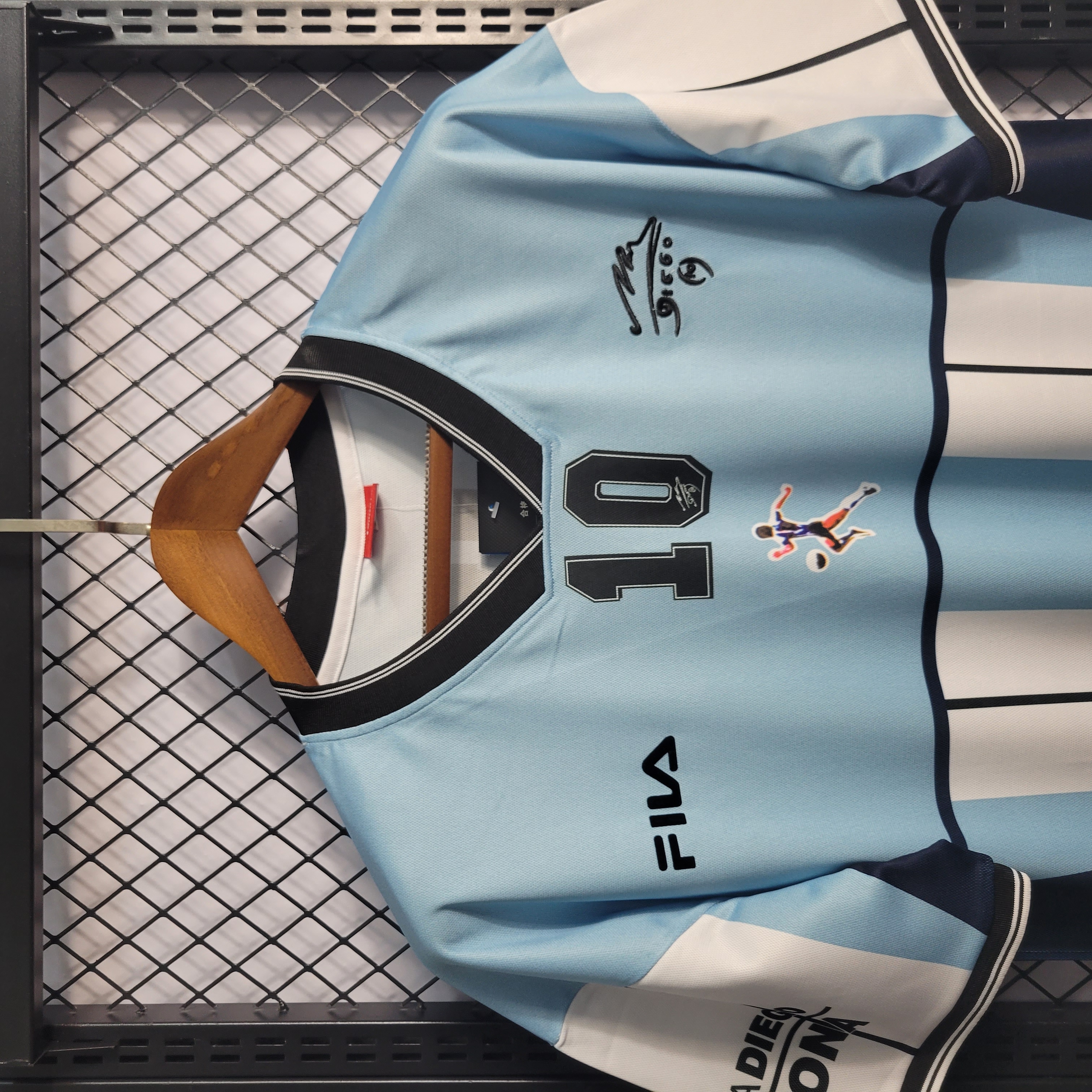 2001 Argentina 10# Maradona Retirement Commemorative Edition/2001阿根廷10号马拉多纳退役纪念款