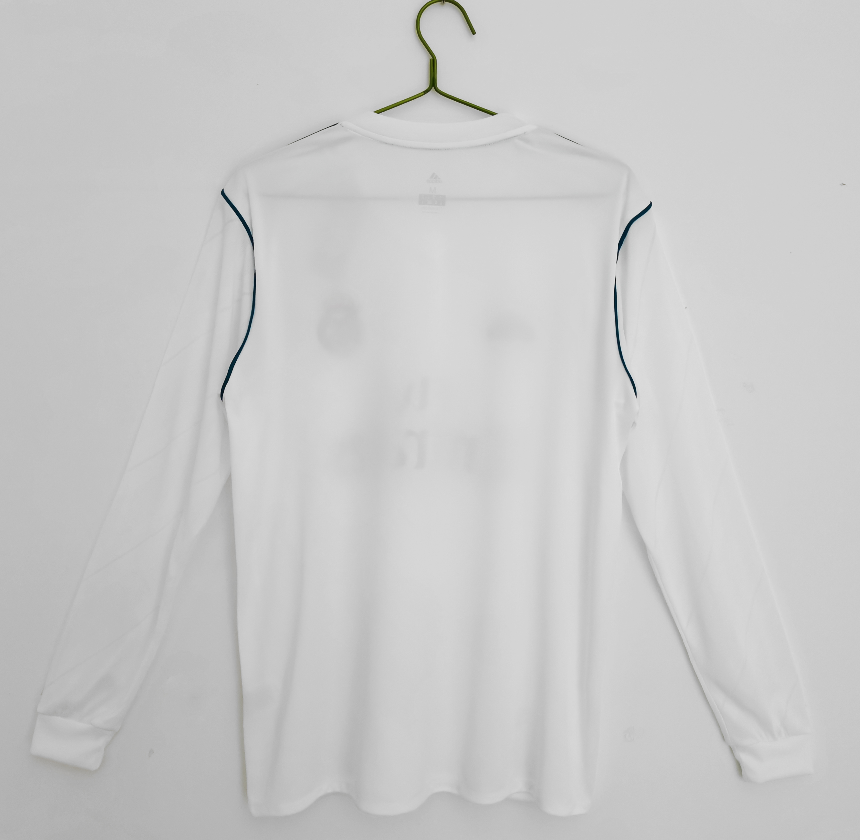 17-18 Real Madrid Home Long Sleeve Retro Jersey/17-18 皇马主场长袖