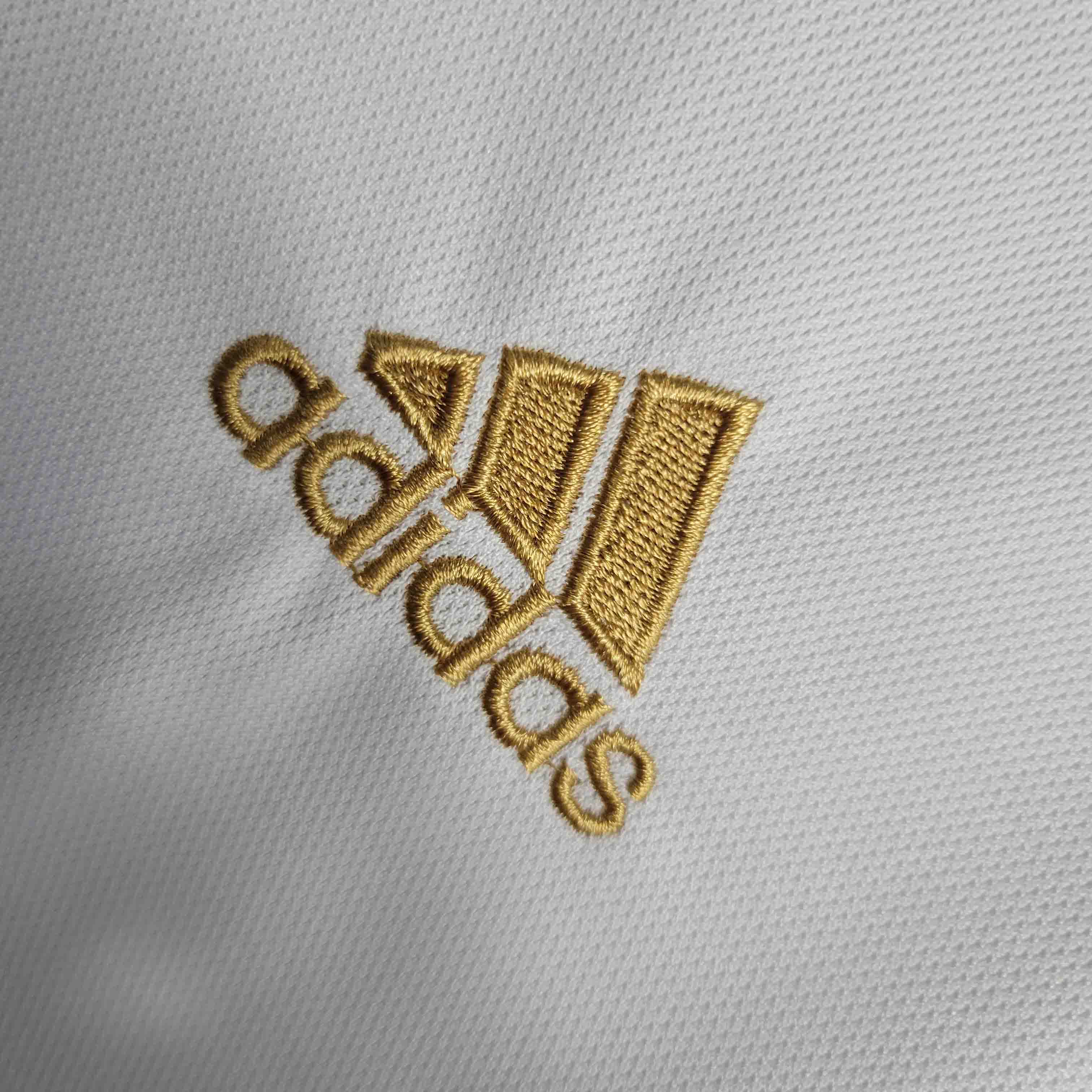 2023 Real Madrid White Polo/2023 皇马白色polo