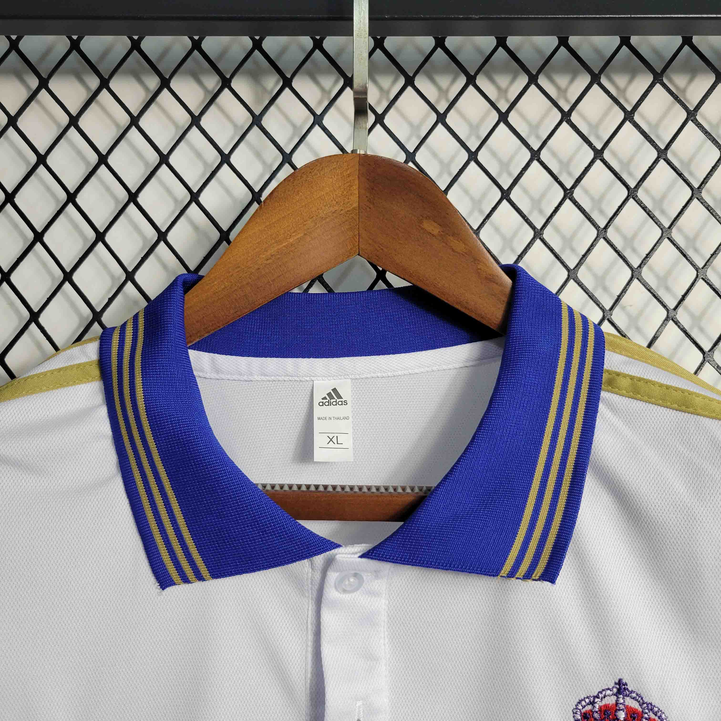 2023 Real Madrid White Polo/2023 皇马白色polo