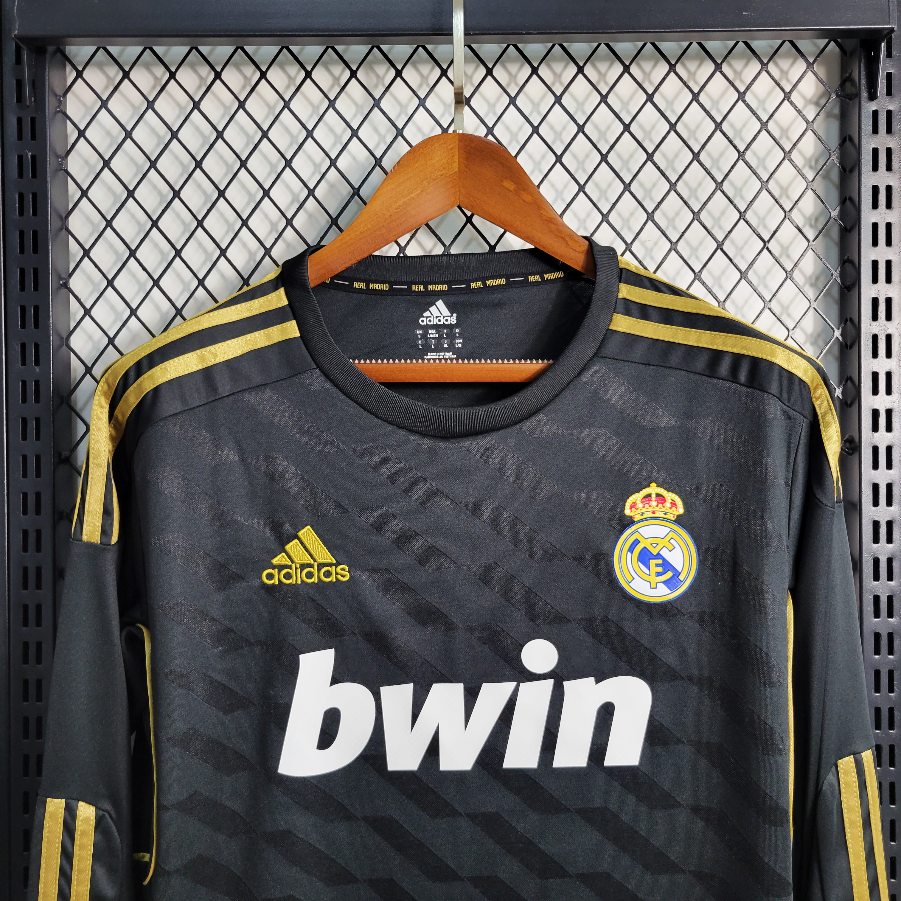 11-12 Real Madrid Away Retro Long Sleeve Jersey/11-12 皇马客场长袖