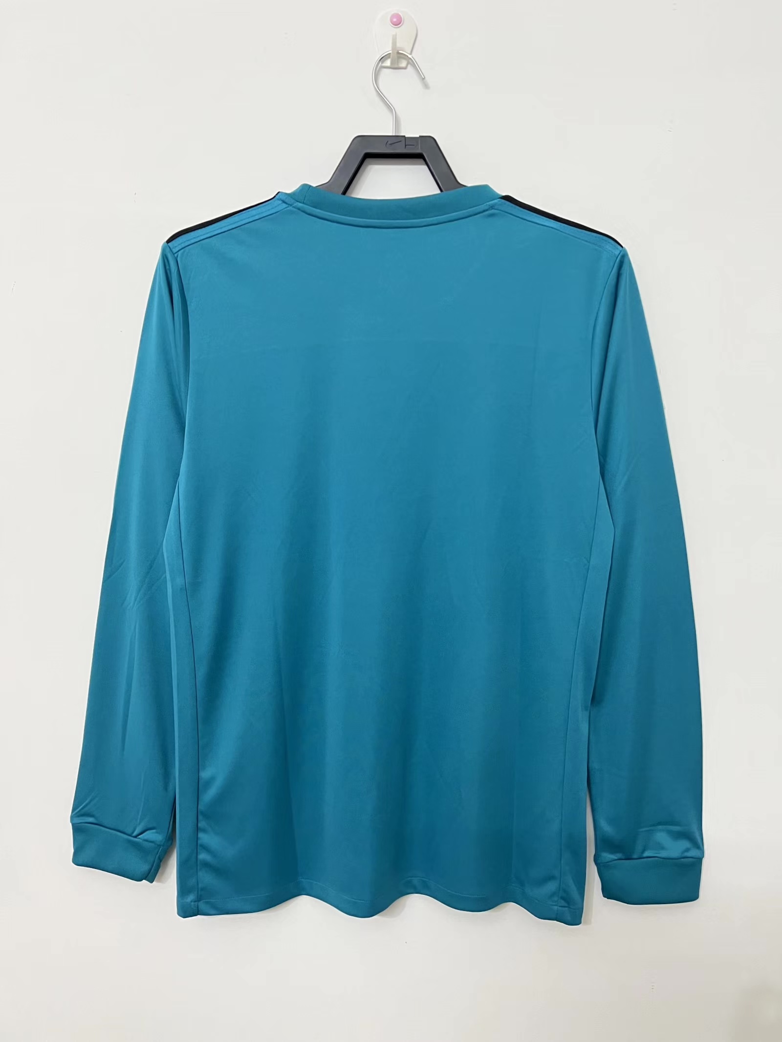 17-18 Real Madrid Third Long Sleeve Retro Jersey/17-18 皇马第二客场长袖