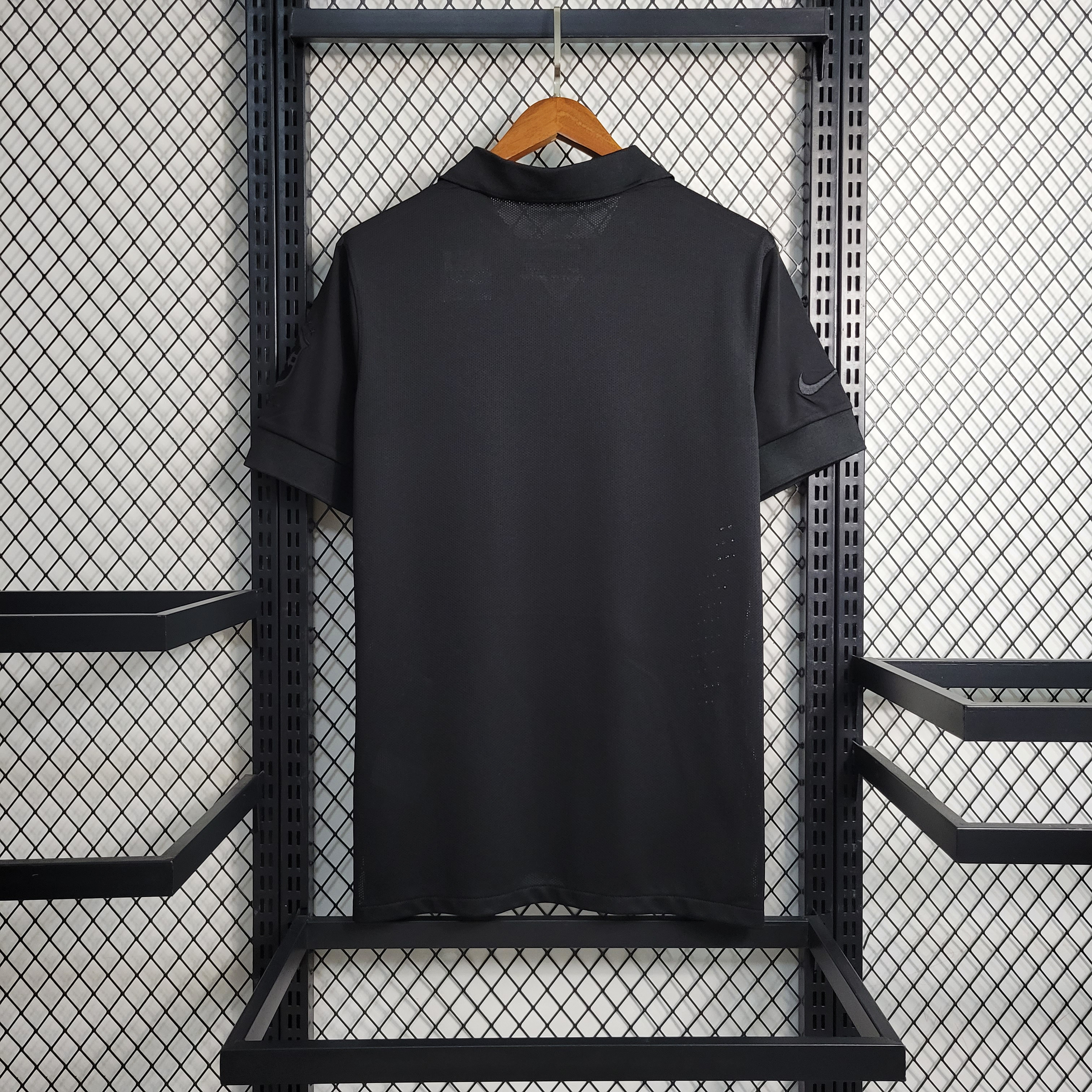 2013 Brazil Black Retro Jersey/2013 巴西黑色复古