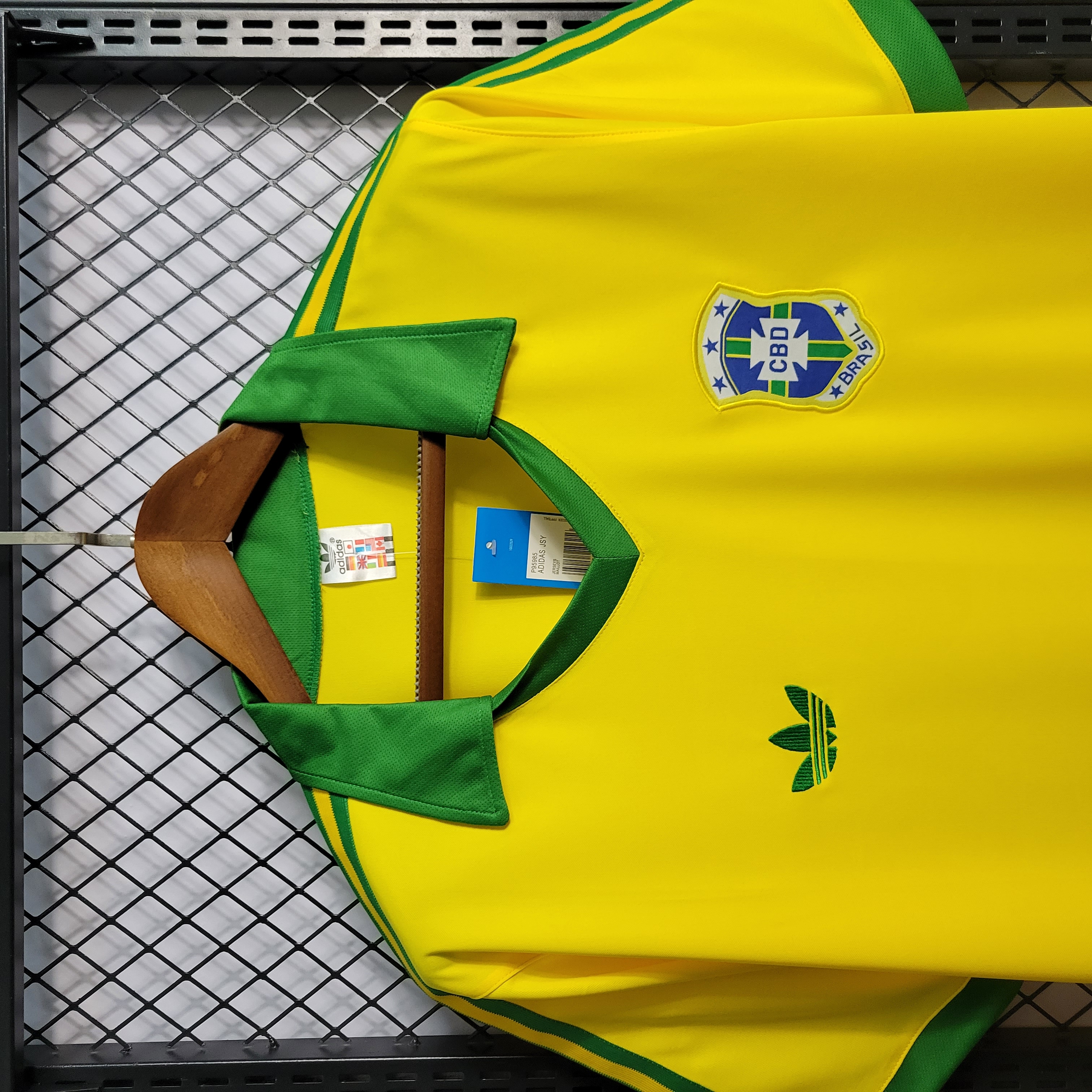 1978 Brazil Home Retro Jersey/1978 巴西主场