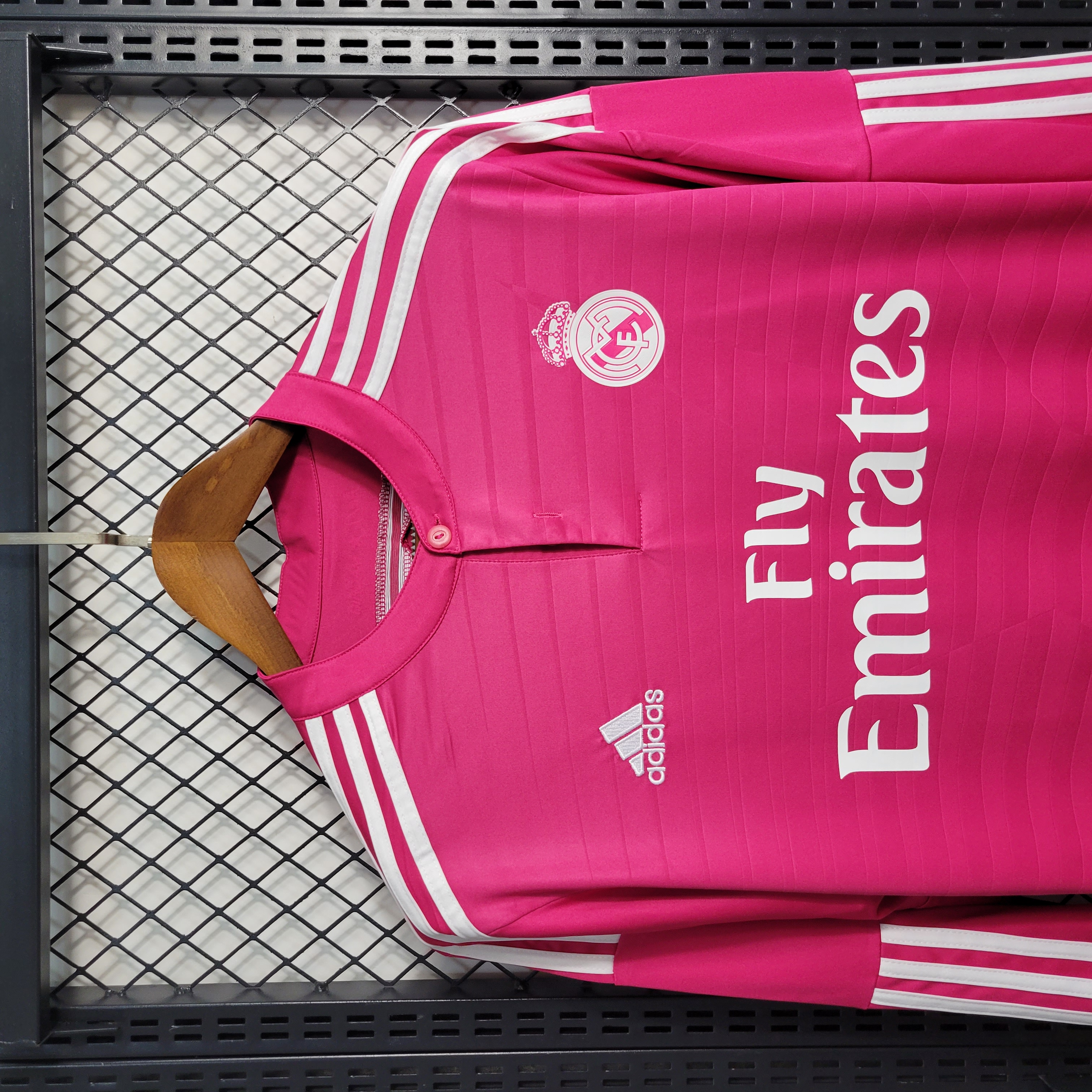14-15 Real Madrid Away Long Sleeve Retro Jersey/14-15 皇马客场长袖