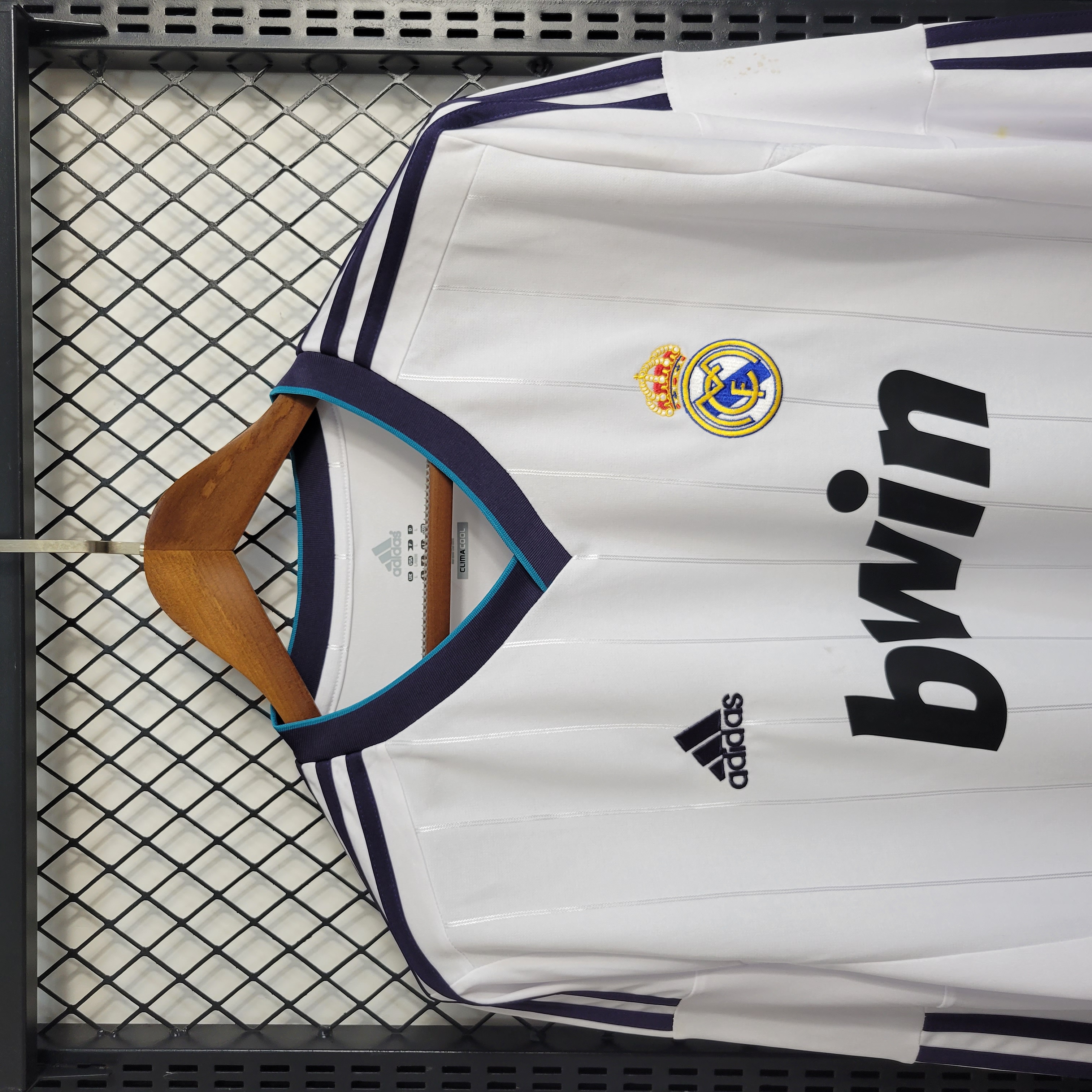 12-13 Real Madrid Home Retro Long Sleeve Jersey/12-13 皇马主场长袖