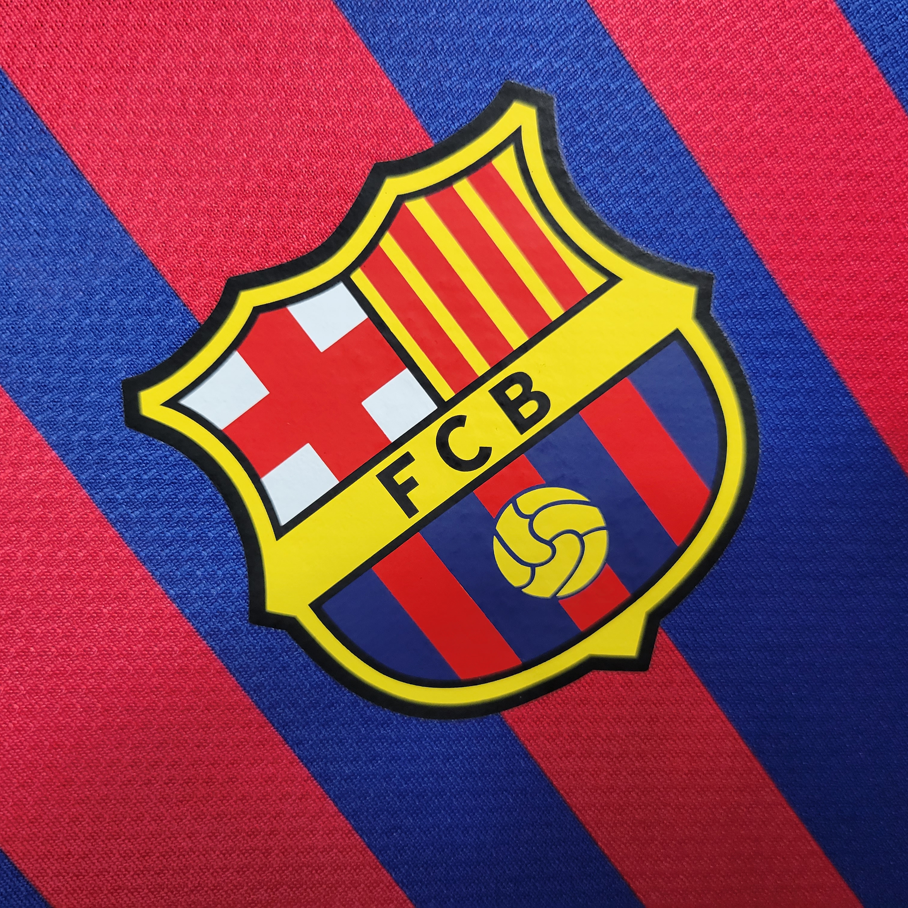 11-12 Barcelona Home Retro Long Sleeve Jersey/11-12 巴萨主场长袖