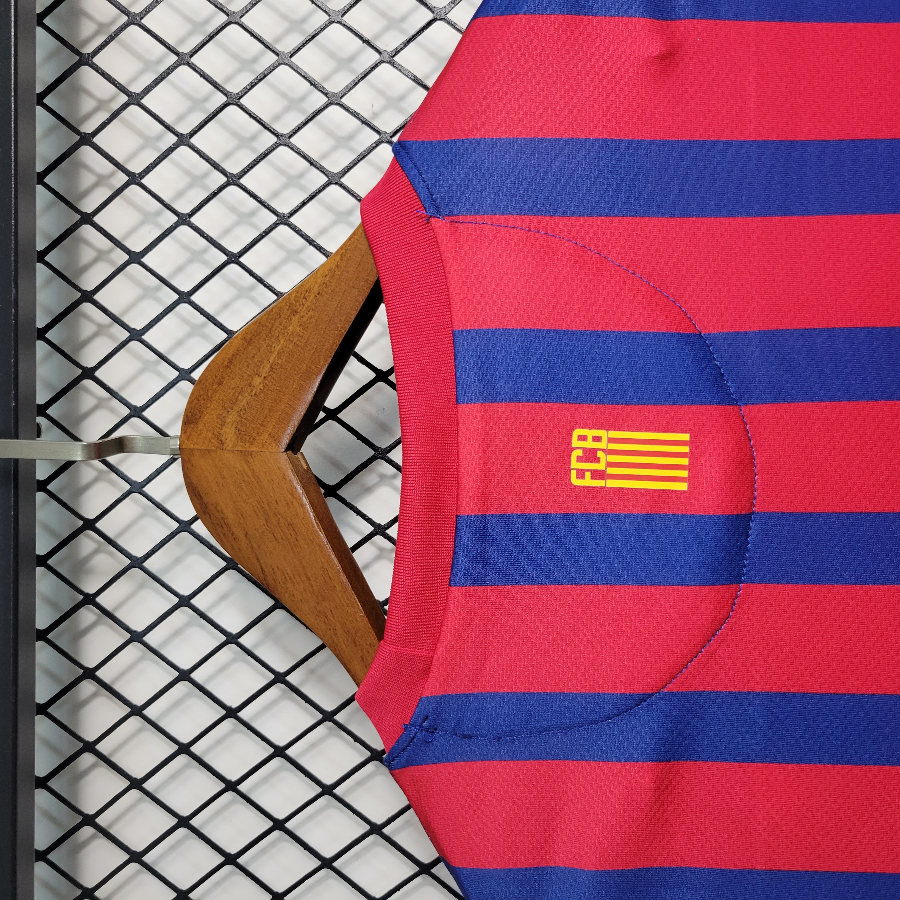 11-12 Barcelona Home Retro Long Sleeve Jersey/11-12 巴萨主场长袖