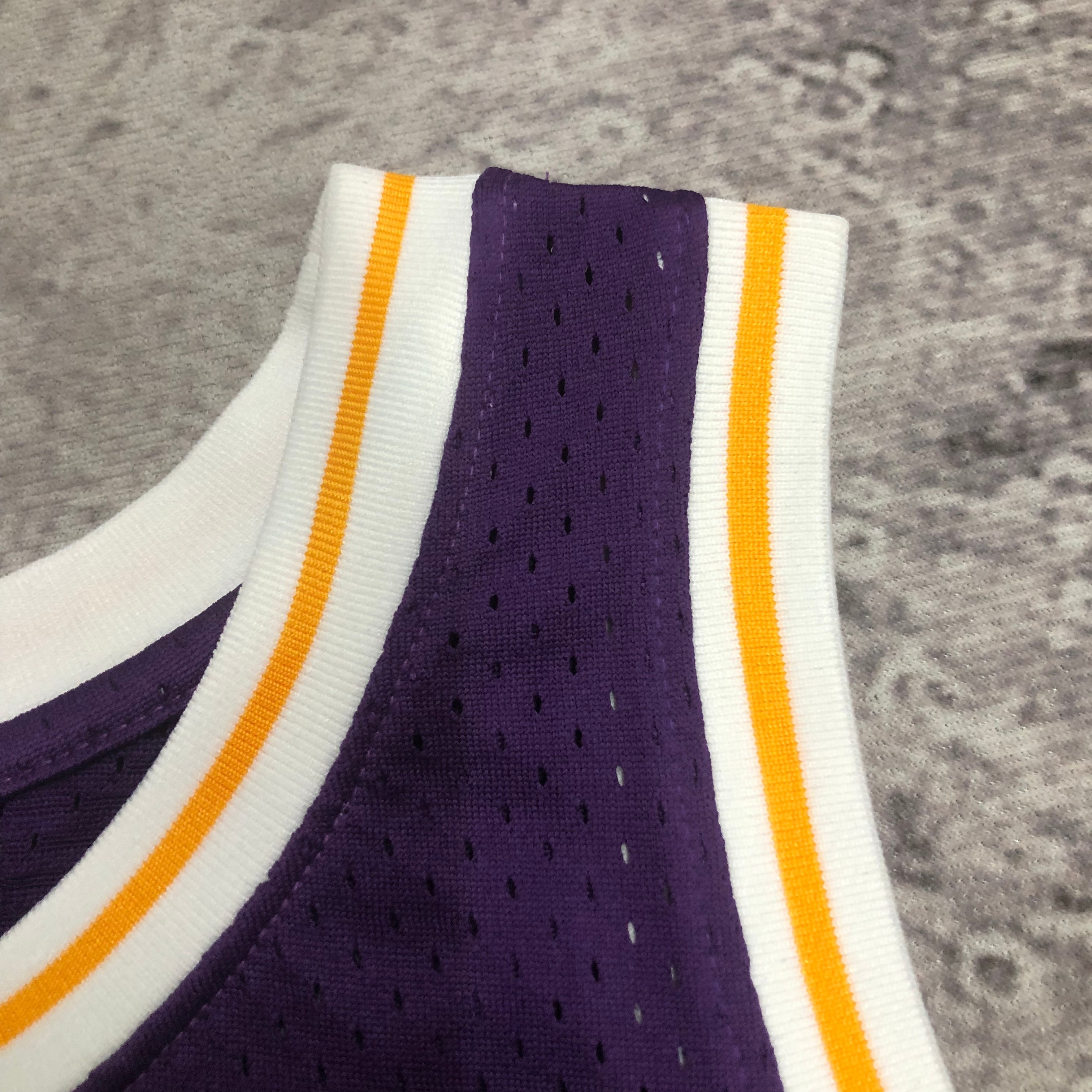 M&N 96-97 Lakers SW Purple 8# Bryant
