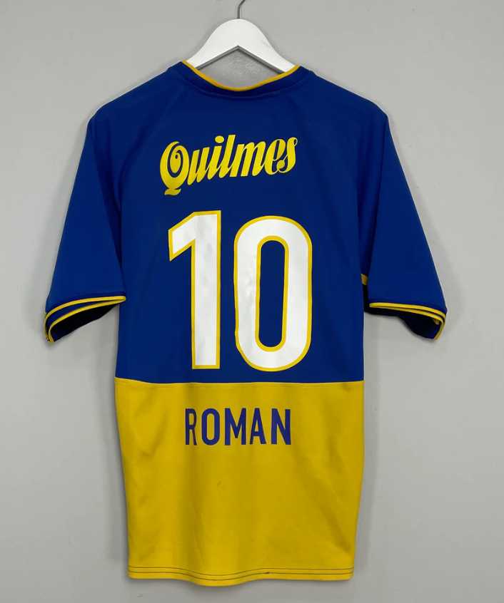 2001 Boca Juniors Home Retro Jersey/2001博卡主场