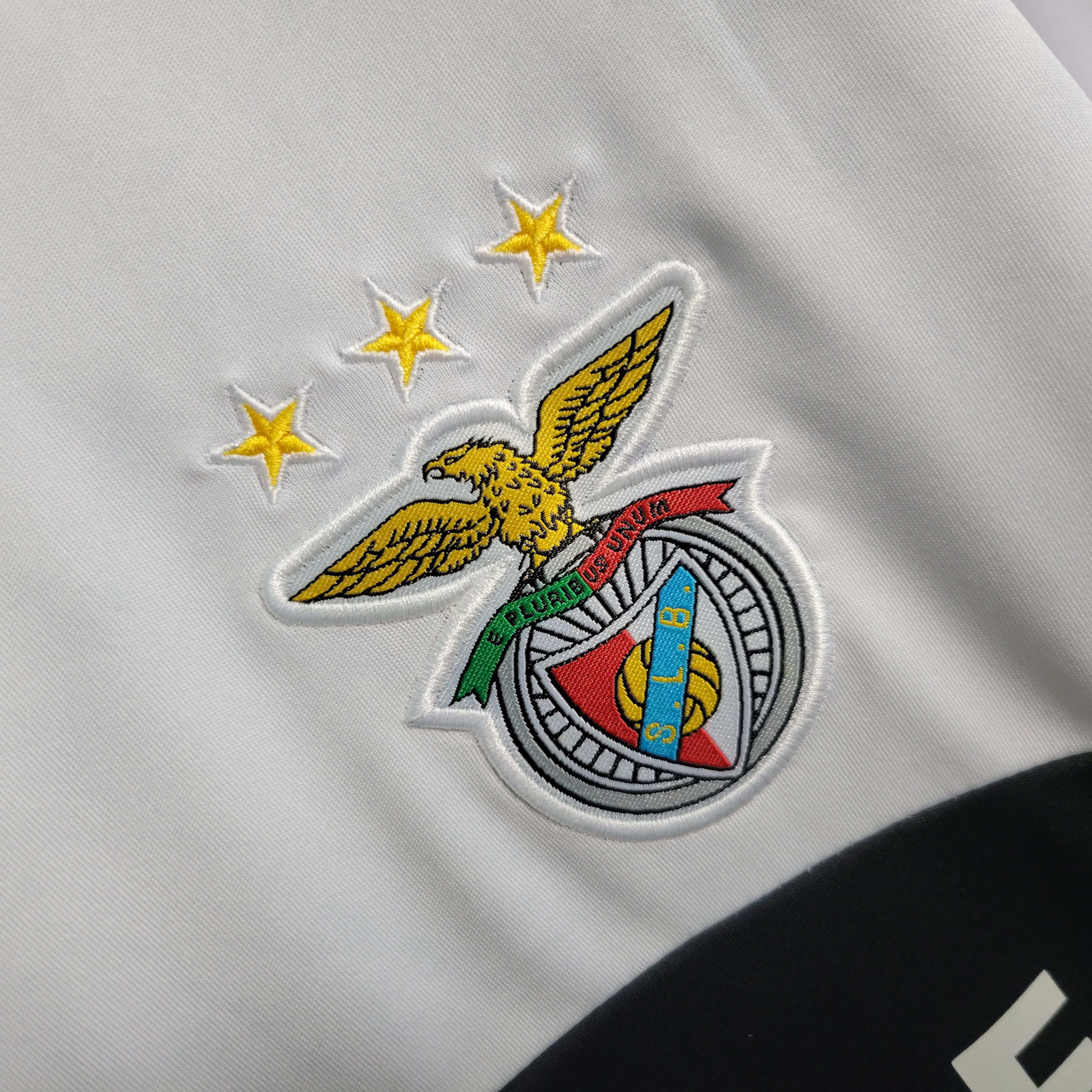 13-14 Benfica Black and White Retro Jersey/13-14 本菲卡复古