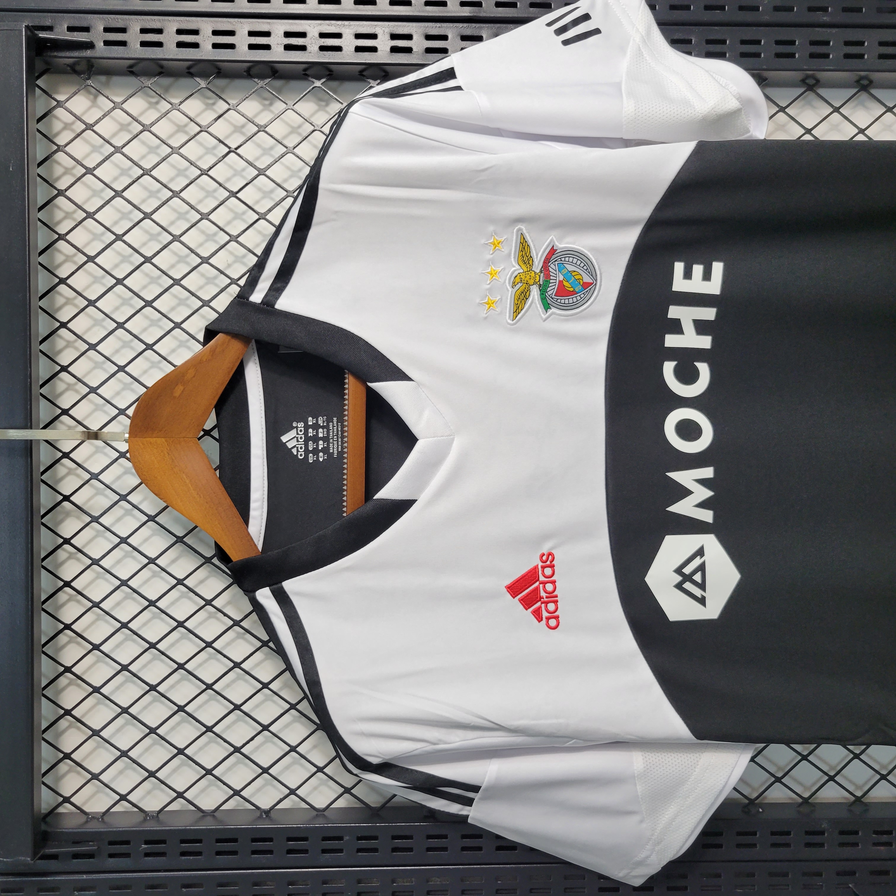 13-14 Benfica Black and White Retro Jersey/13-14 本菲卡复古