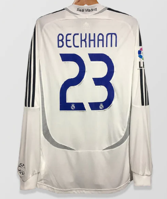 06-07 Real Madrid Home Retro Jersey/06-07皇马主场