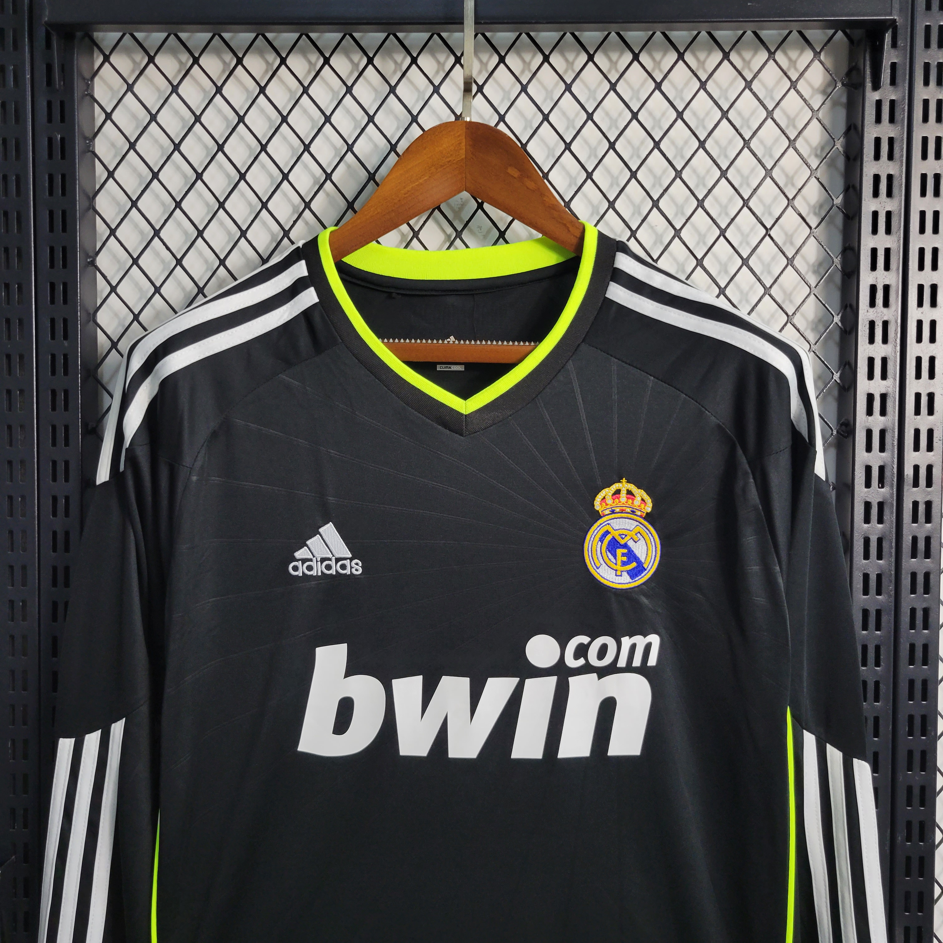 10-11 Real Madrid Away Long Sleeve Retro Jersey/10-11 皇马客场长袖