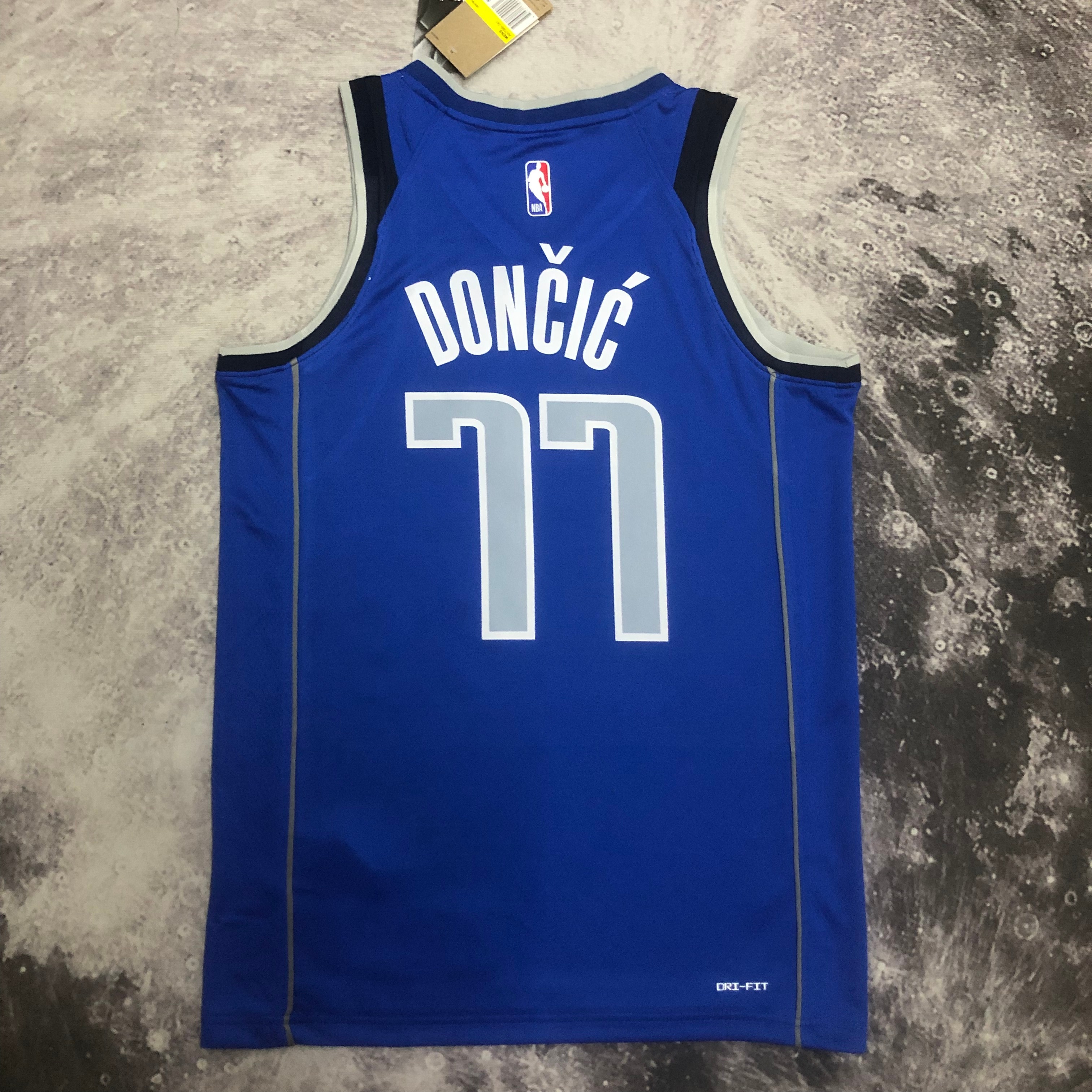2023 Dallas Mavericks Blue 77#DONCIC