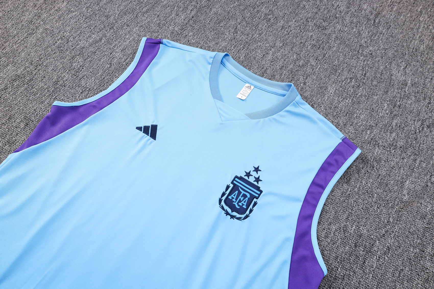2023 Argentina Blue Training Vest Suit/2023阿根廷无袖背心训练服