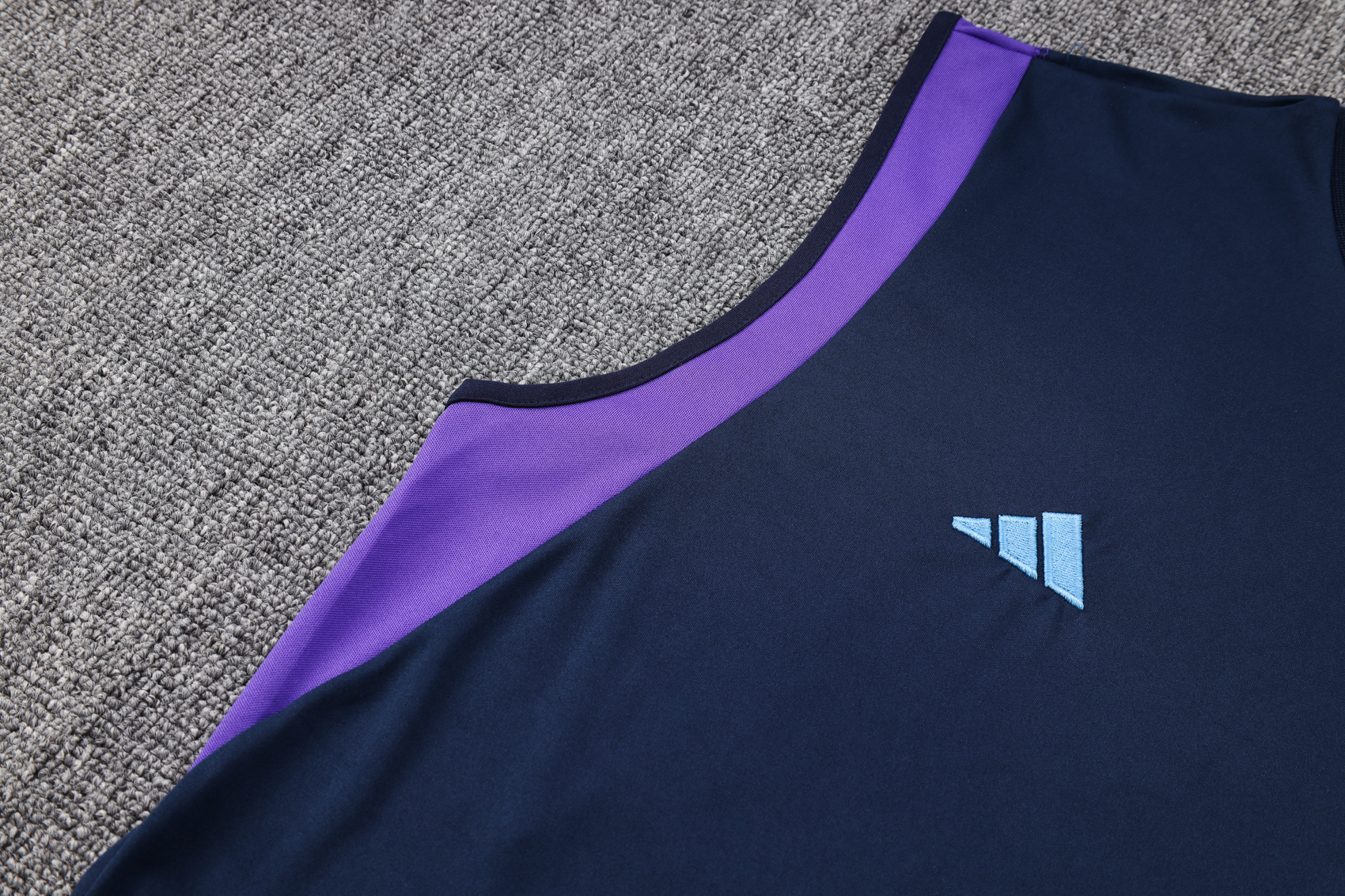 2023 Argentina New Blue Training Vest Suit/2023 阿根廷无袖背心训练服
