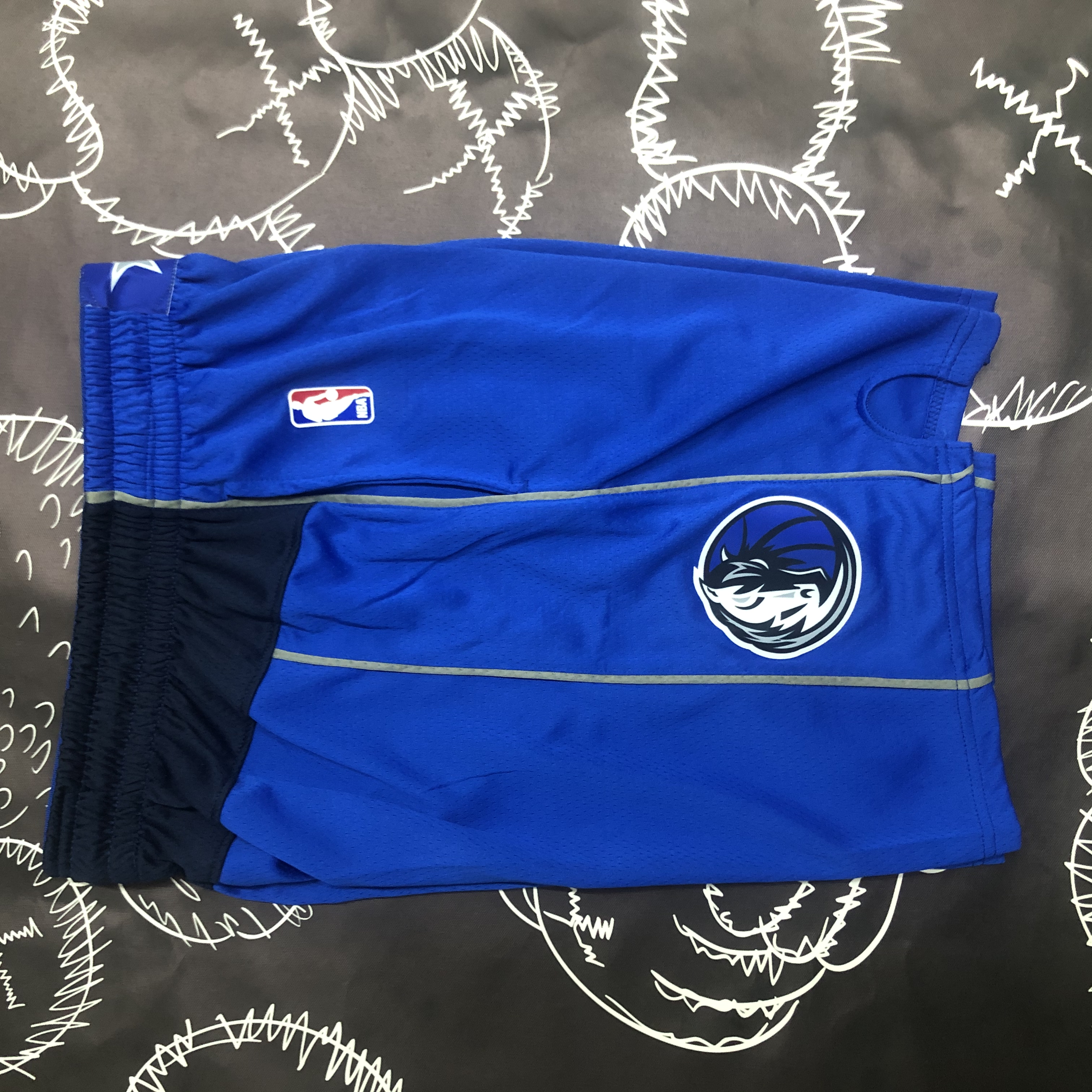 2023 Dallas Mavericks Blue NBA Shorts