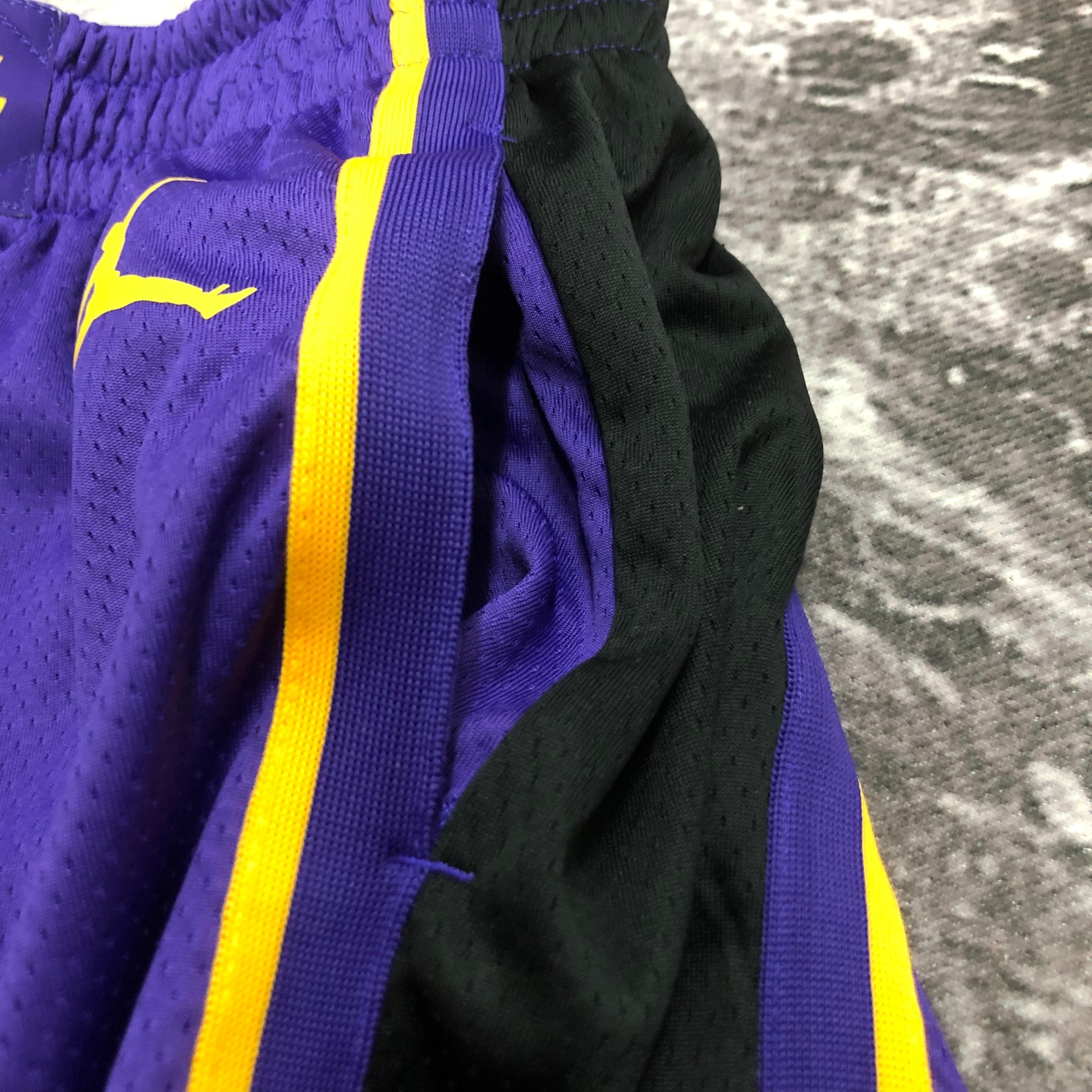 2023 Lakers Purple NBA Shorts/2023湖人队紫色NBA短裤