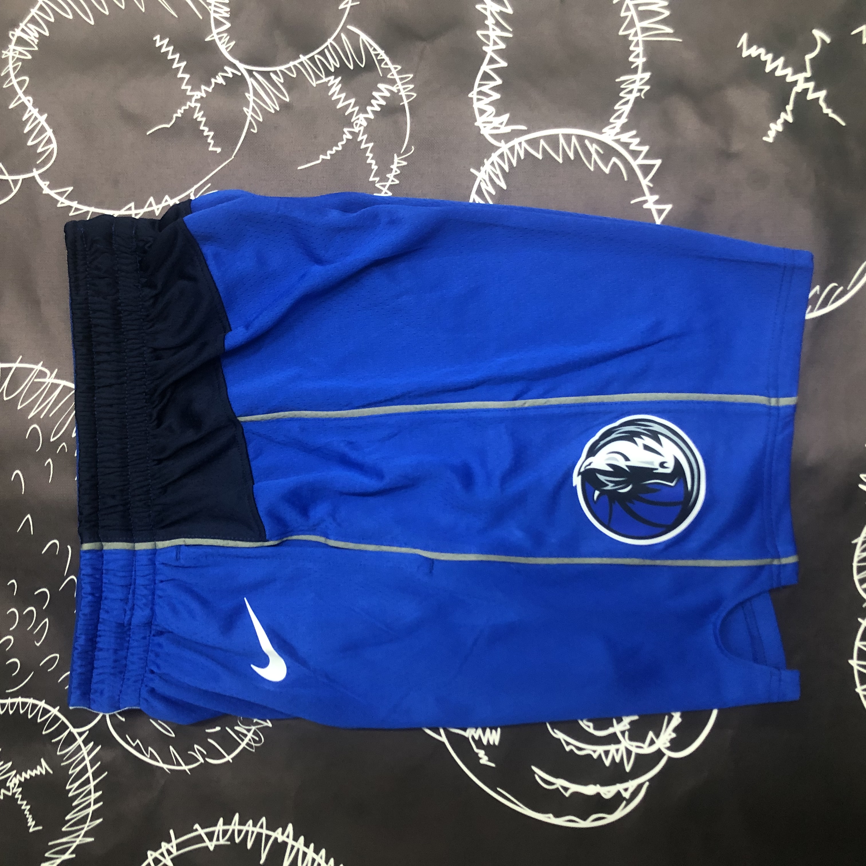 2023 Dallas Mavericks Blue NBA Shorts