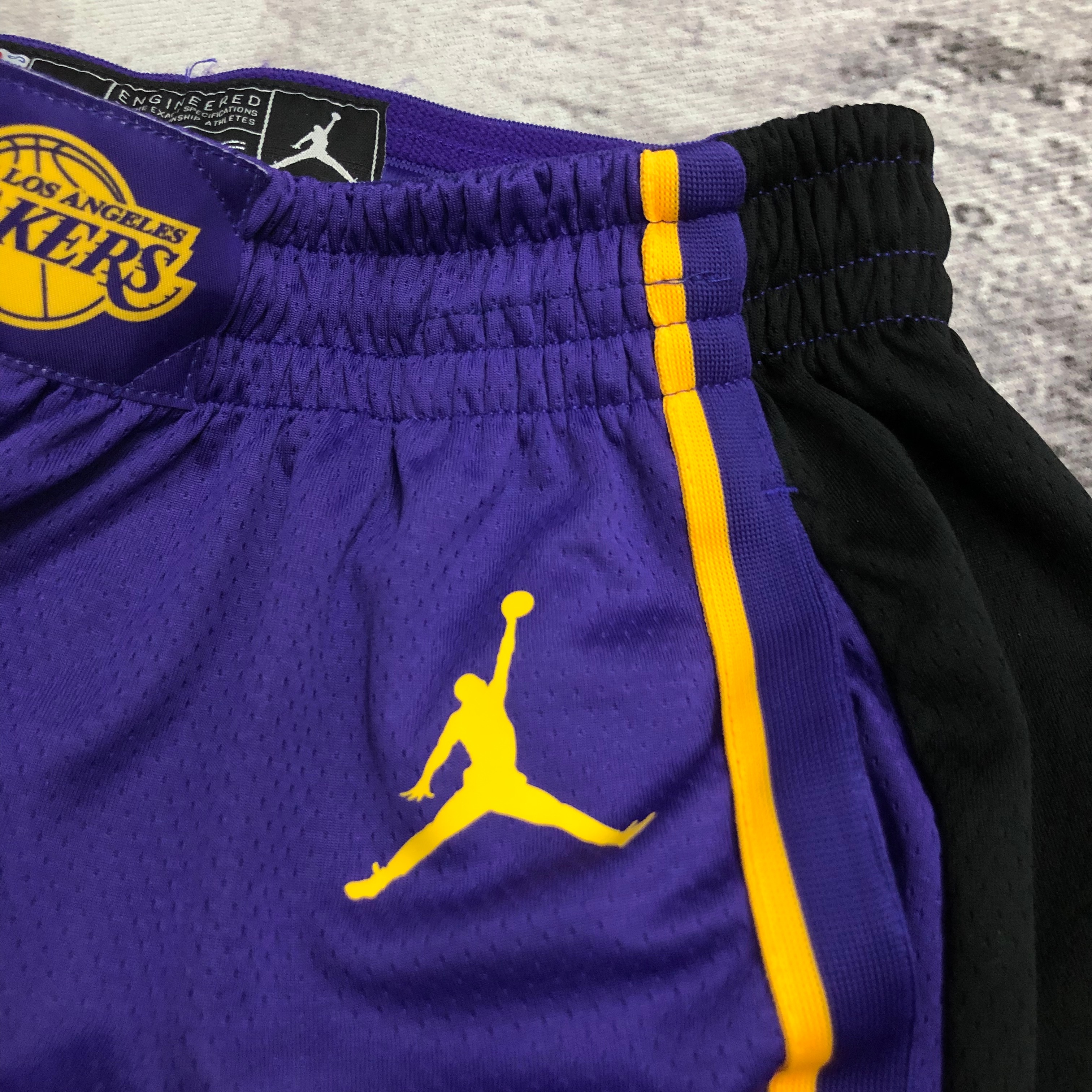 2023 Lakers Purple NBA Shorts/2023湖人队紫色NBA短裤