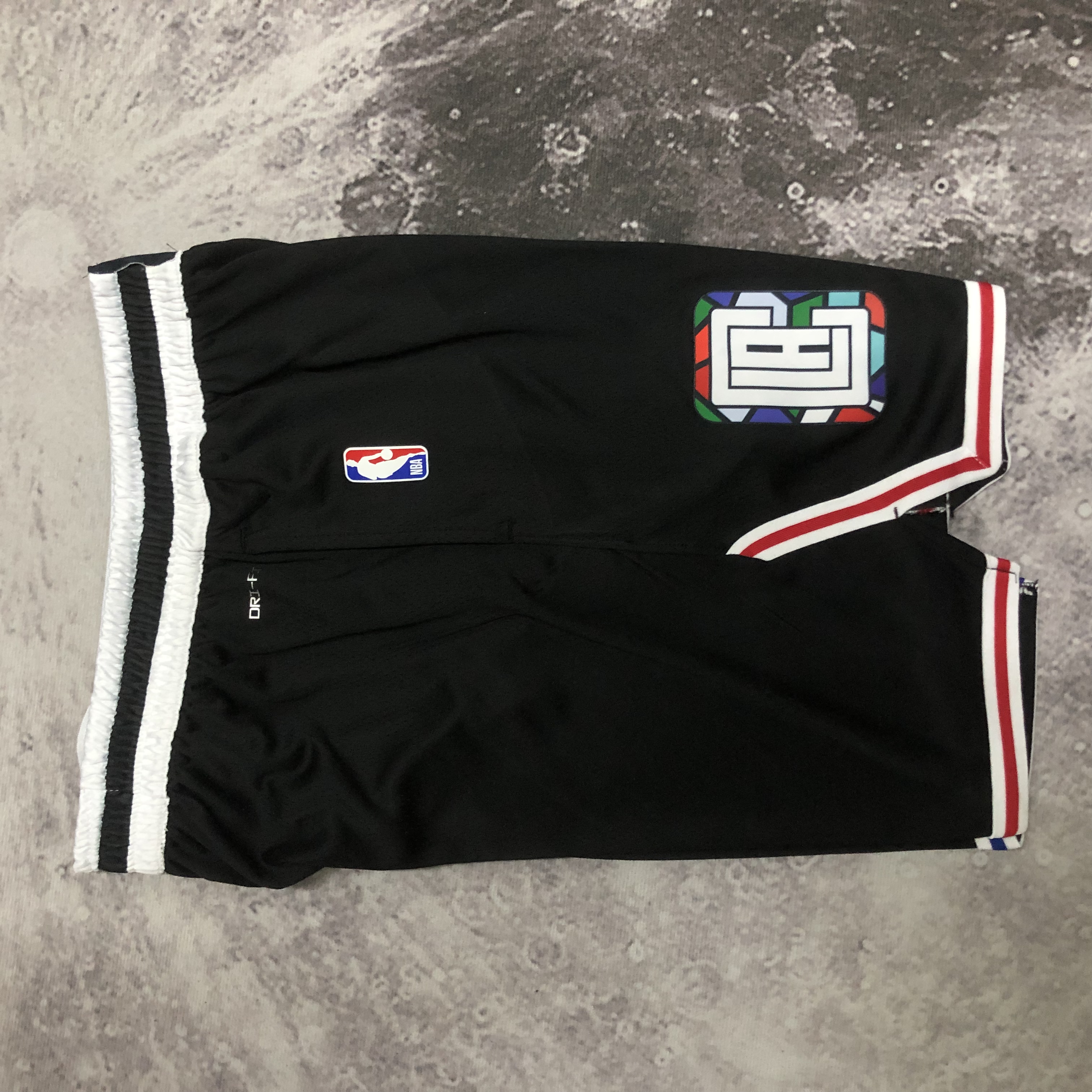 2023 Clippers Black NBA Shorts