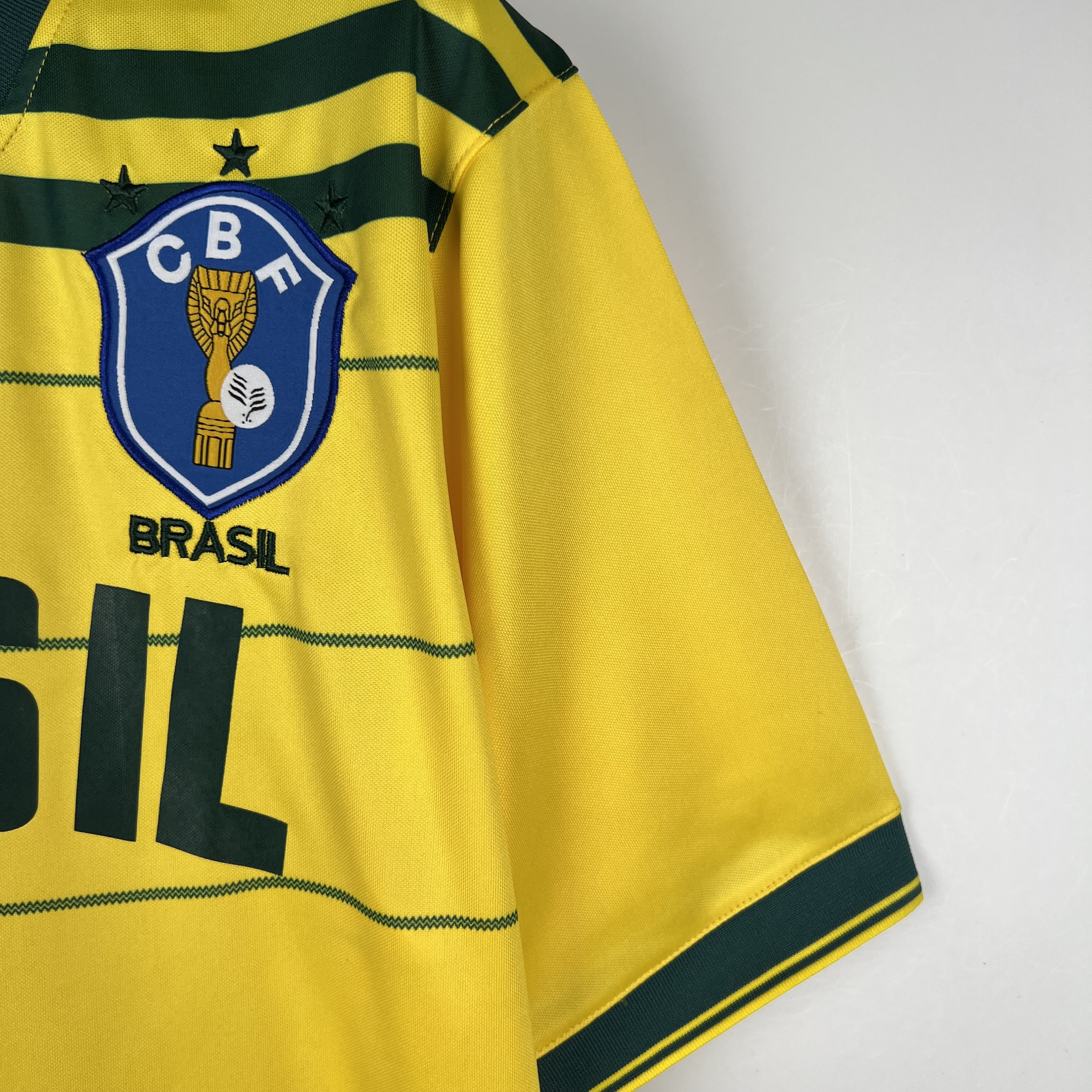 1984 Brazil Home Retro Jersey/1984 巴西主场