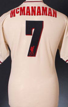 96-97 Liverpool Away Retro Jersey/96-97 利物浦客场