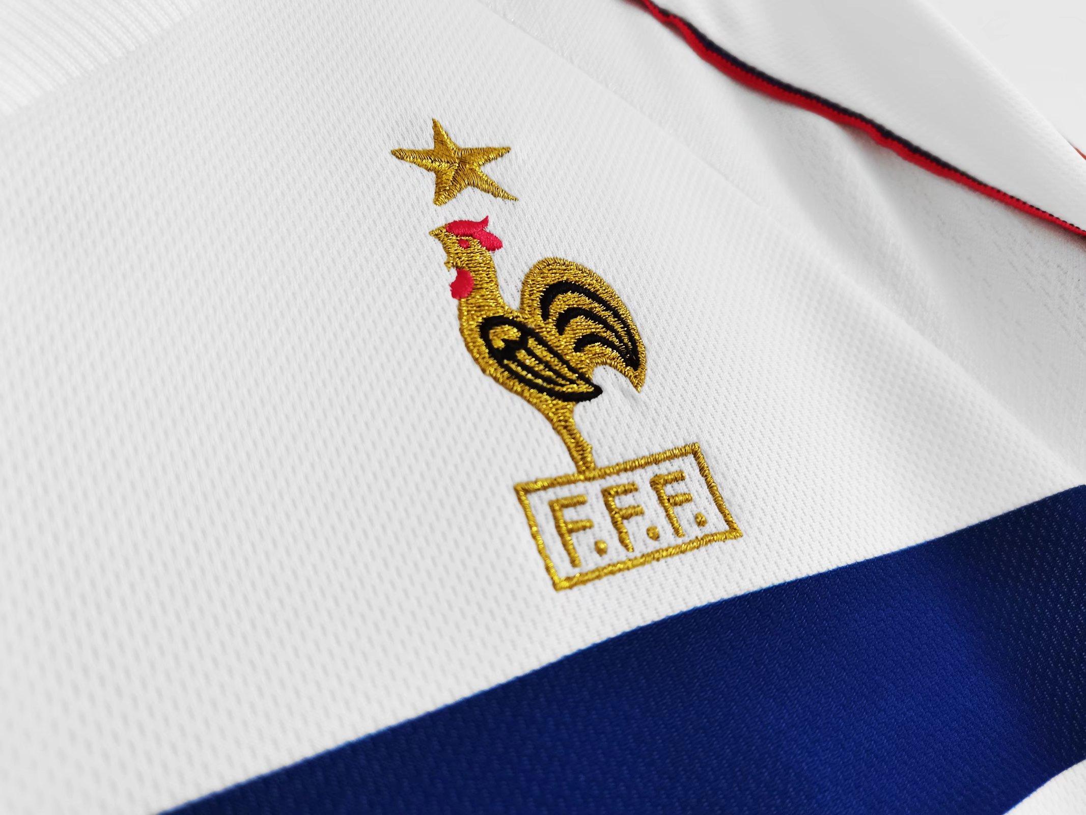 1998 France Away Retro Jersey/1998 法国客场