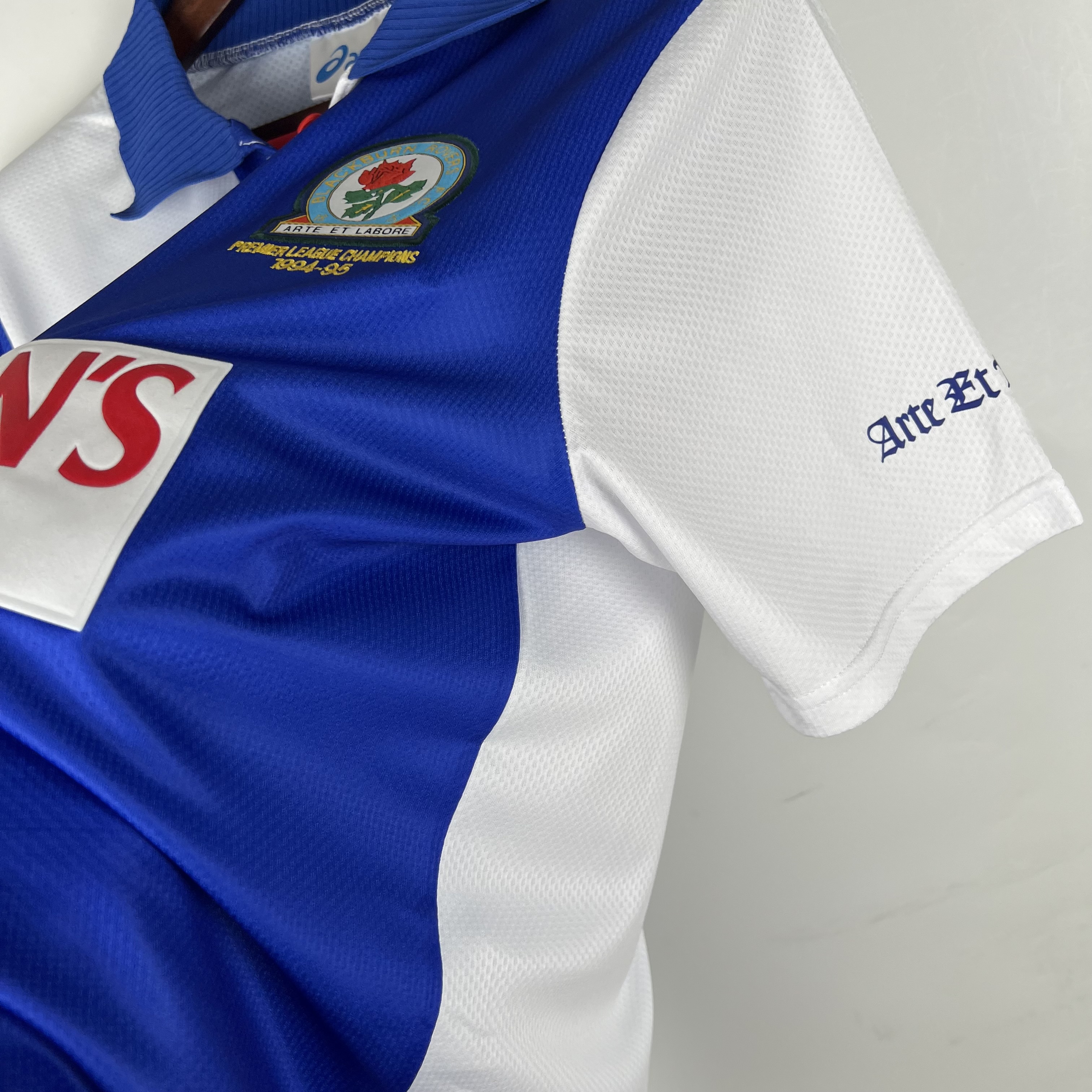 1994-95 Blackburn Rovers Home Retro Jersey/94-95 布莱克本流浪者主场