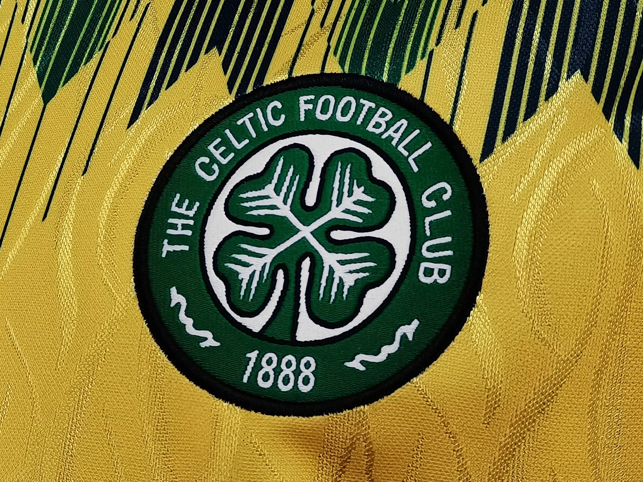 1992-93 Celtic Retro Jersey/92-93 凯尔特人黄色