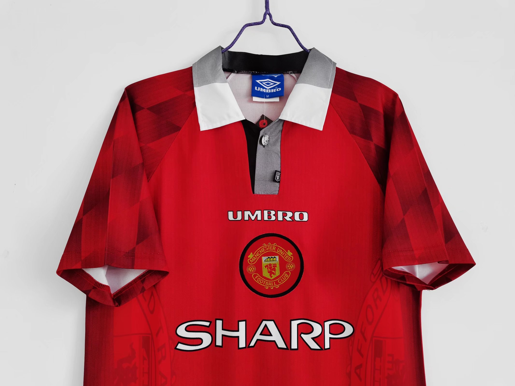 1996-97 Manchester United Home Retro Jersey/96-97 曼联主场