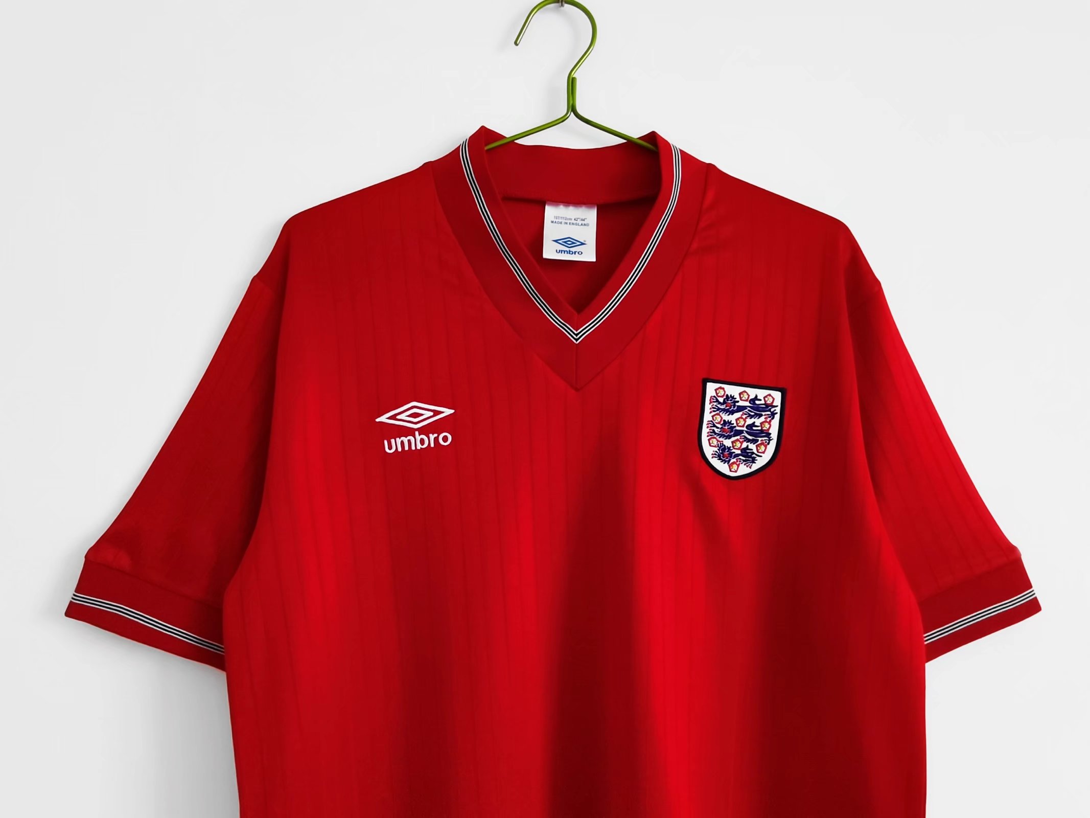 1984-87 England Away Retro Jersey/84-87 英格兰客场