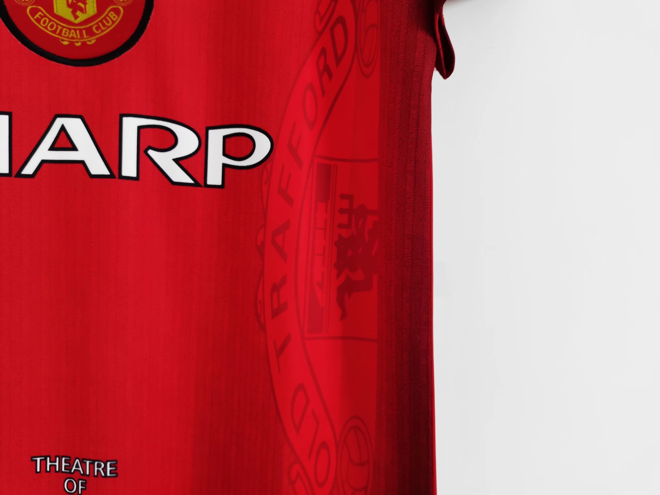 1996-97 Manchester United Home Retro Jersey/96-97 曼联主场