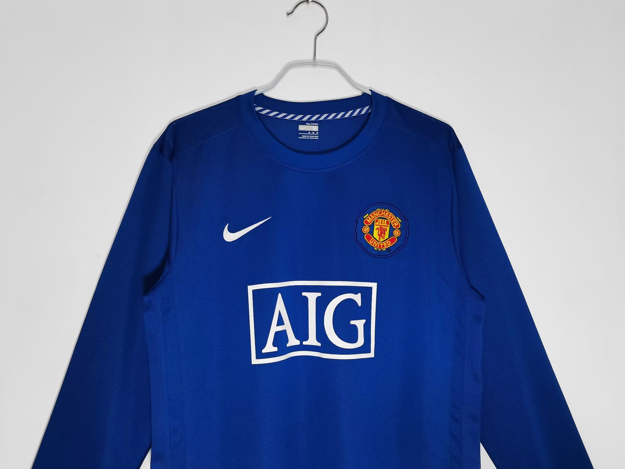 2008-09 Manchester United Third Long Sleeve Retro Jersey/08-09 曼联第二客场长袖