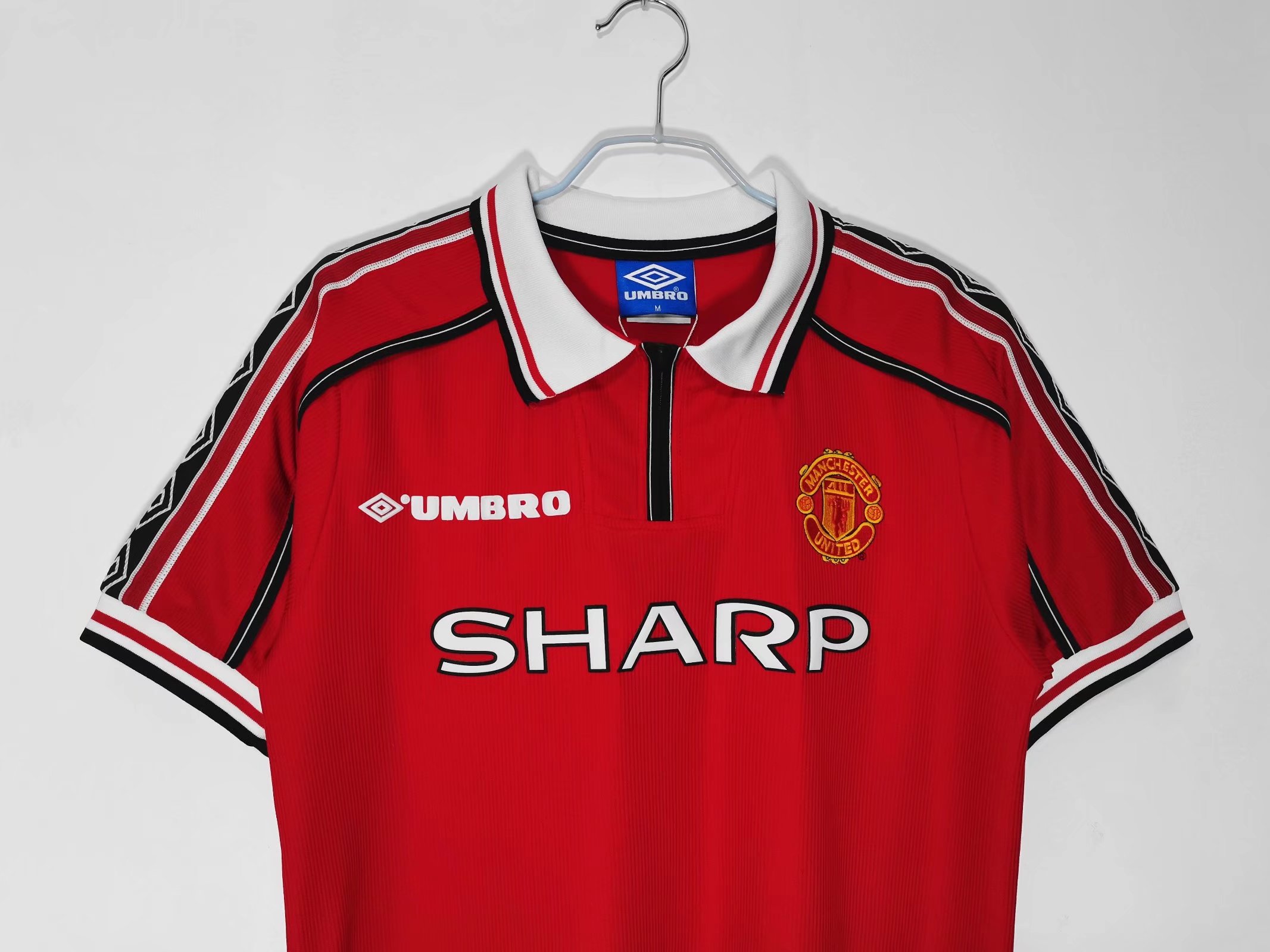 98-99 Manchester United Home Retro Jersey/98-99曼联主场