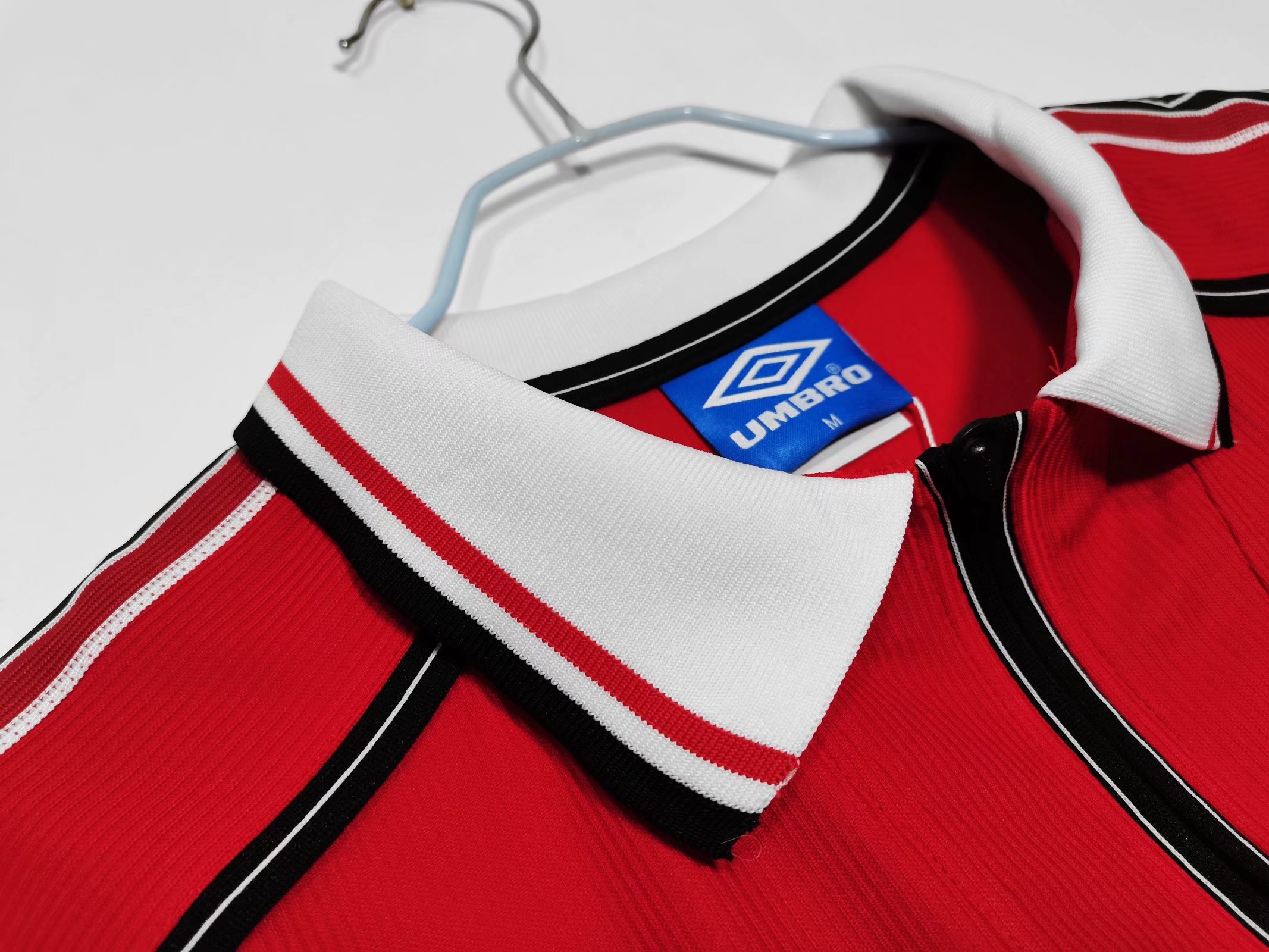 98-99 Manchester United Home Retro Jersey/98-99曼联主场