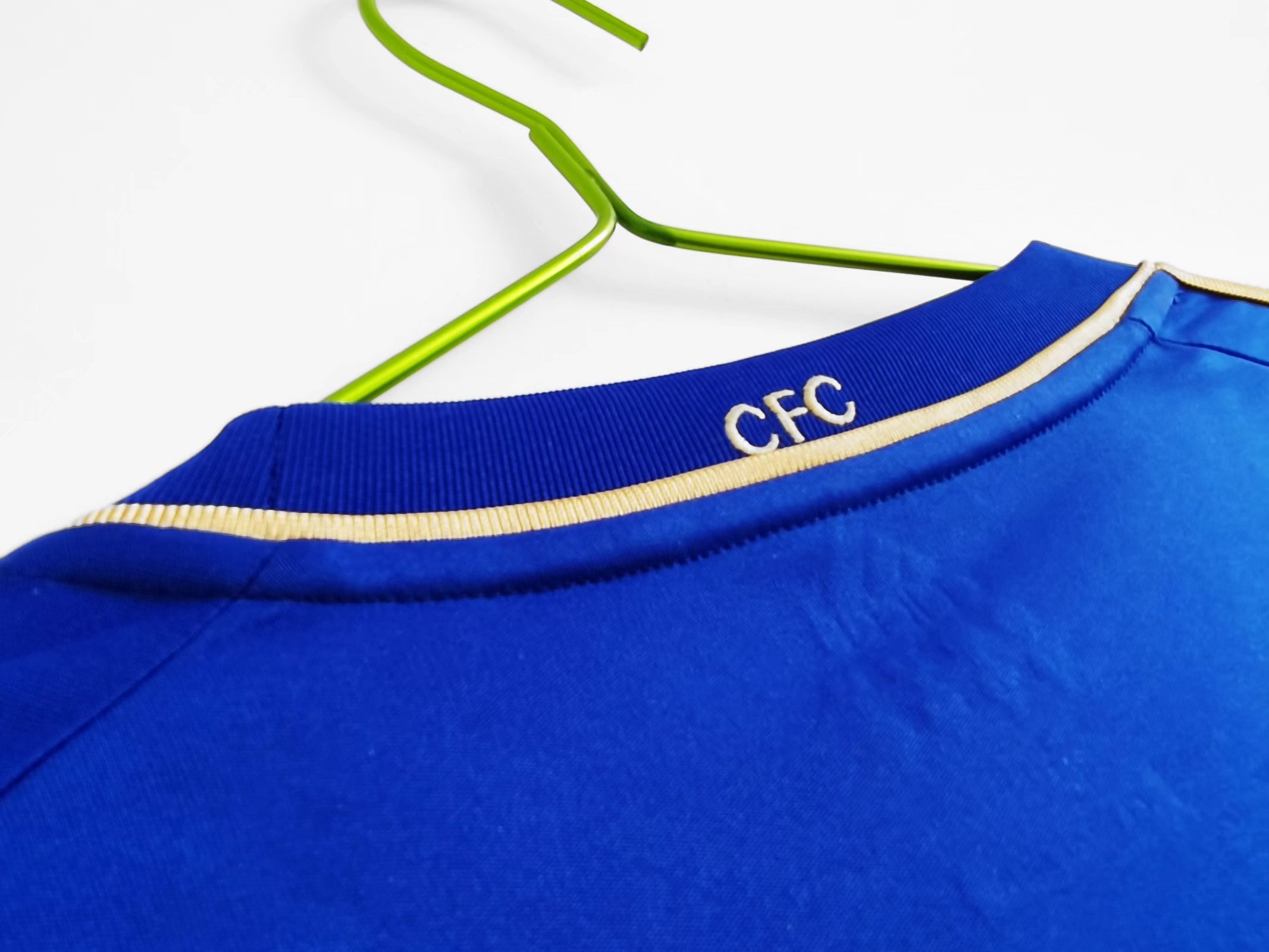2012-13 Chelsea Home Long Sleeve Retro Jersey/12-13 切尔西主场长袖